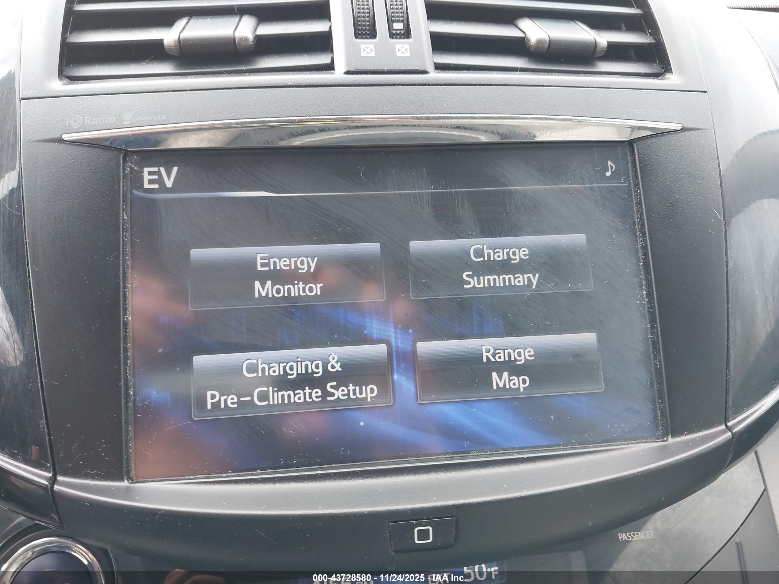 2012 Toyota Rav4 Ev   White vin: 2T3YL4DV8CW001257