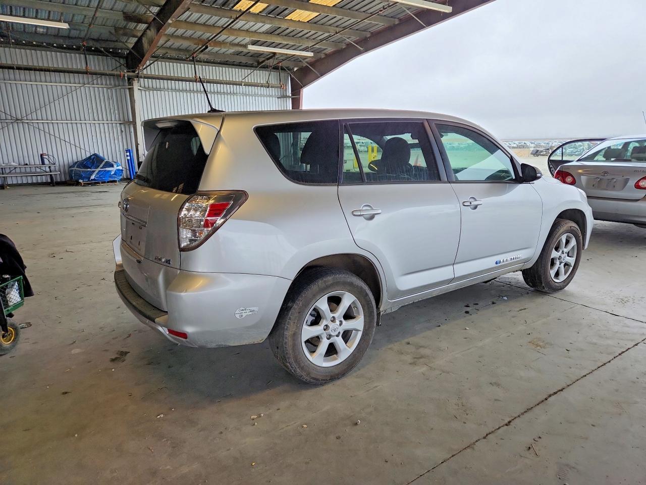 2014 Toyota Rav4 Ev Base Silver vin: 2T3YL4DV8EW003478
