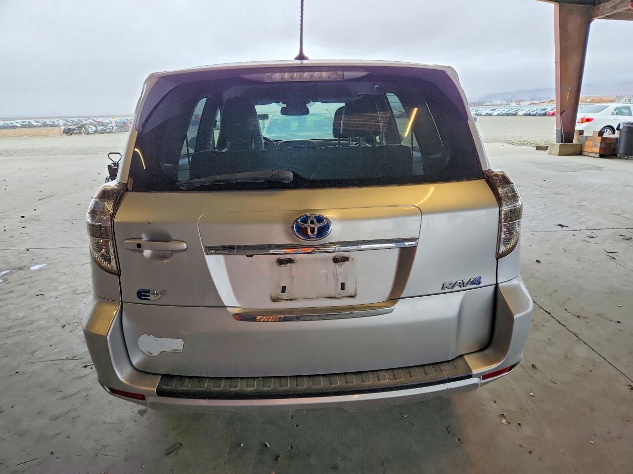 2014 Toyota Rav4 Ev Base Silver vin: 2T3YL4DV8EW003478