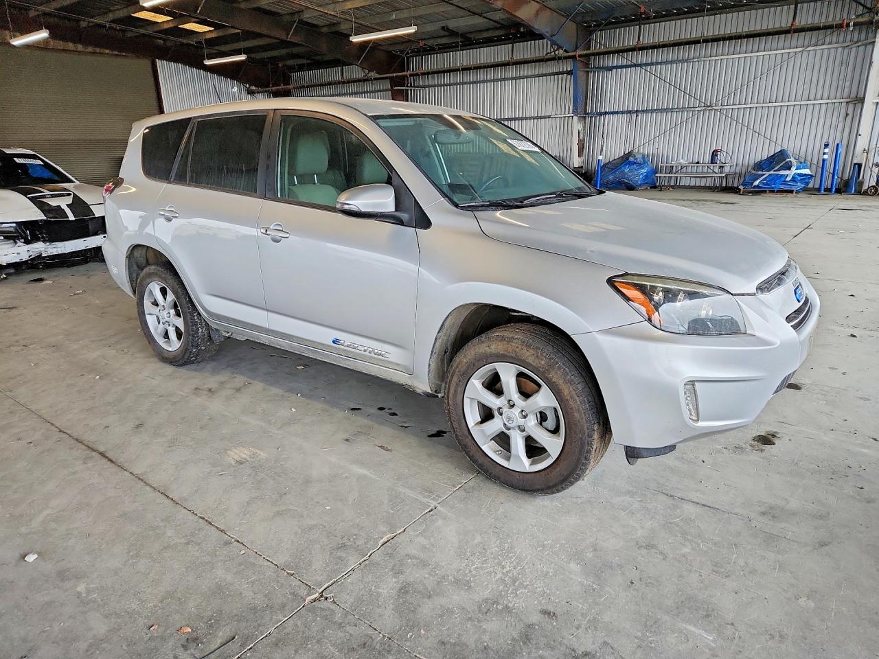 2014 Toyota Rav4 Ev Base Silver vin: 2T3YL4DV8EW003478