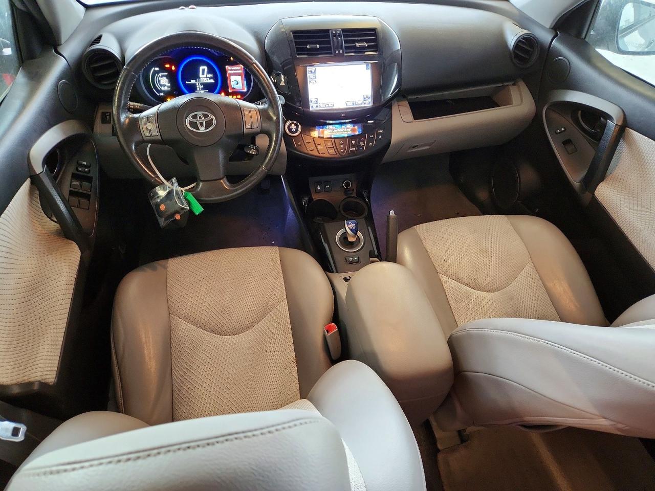 2014 Toyota Rav4 Ev Base Silver vin: 2T3YL4DV8EW003478