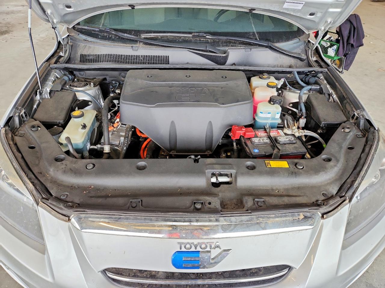 2014 Toyota Rav4 Ev Base Silver vin: 2T3YL4DV8EW003478