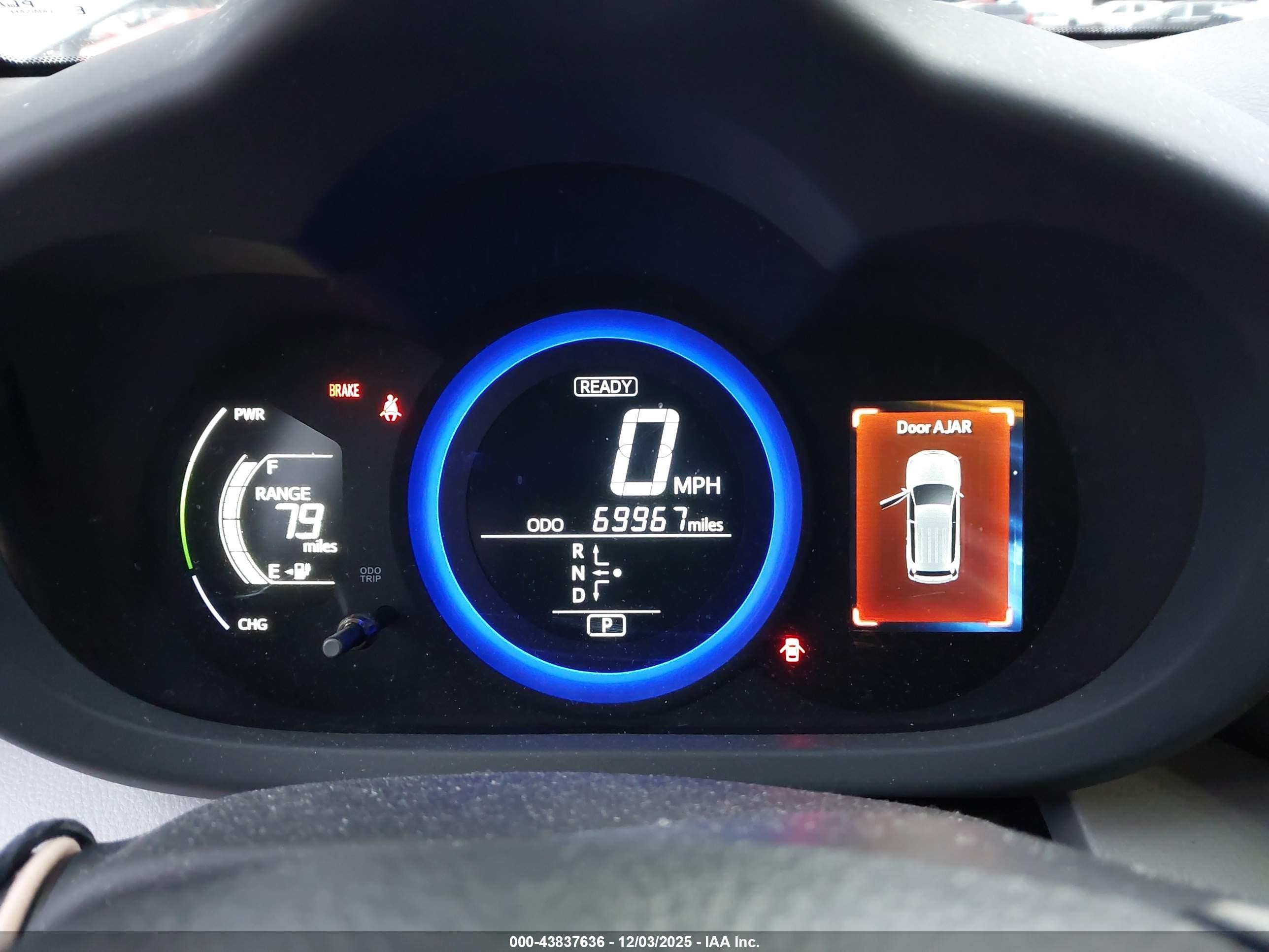 2013 Toyota Rav4 Ev   Gray vin: 2T3YL4DV9DW002225