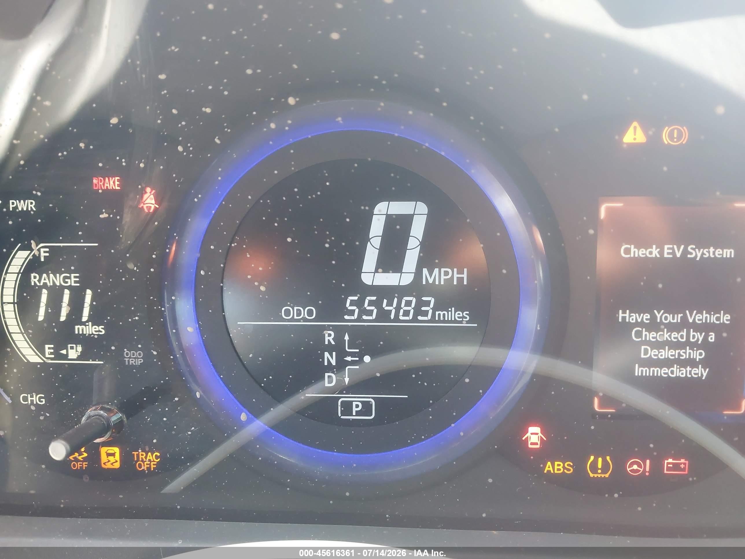2013 Toyota Rav4 Ev   Green vin: 2T3YL4DVXDW001973