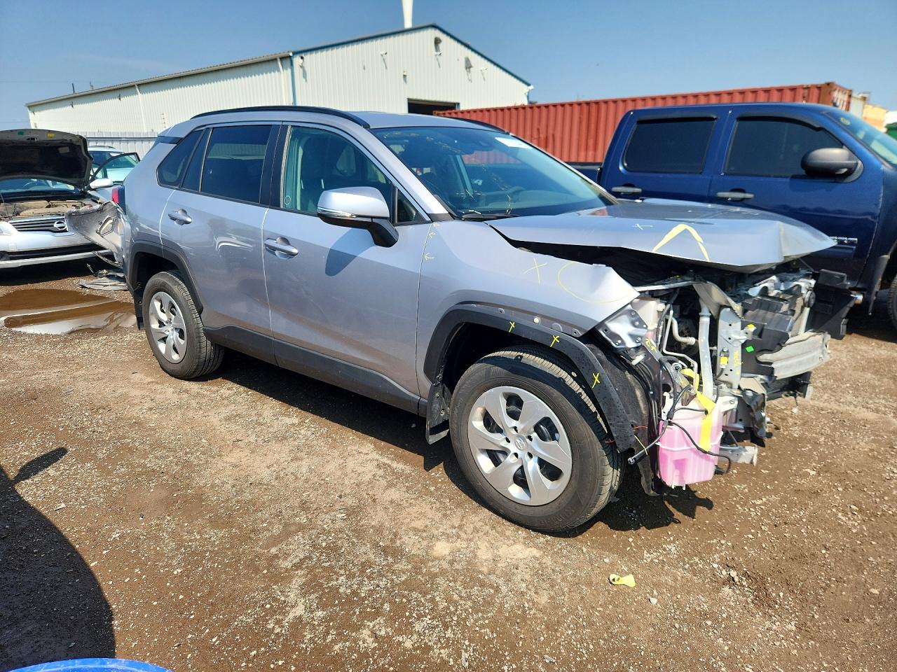 2019 Toyota Rav4 Le Silver vin: 2T3Z1RFV9KC002146