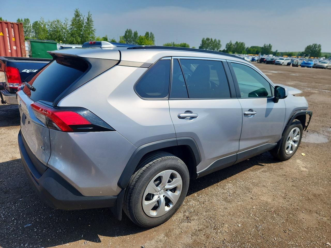 2019 Toyota Rav4 Le Silver vin: 2T3Z1RFV9KC002146