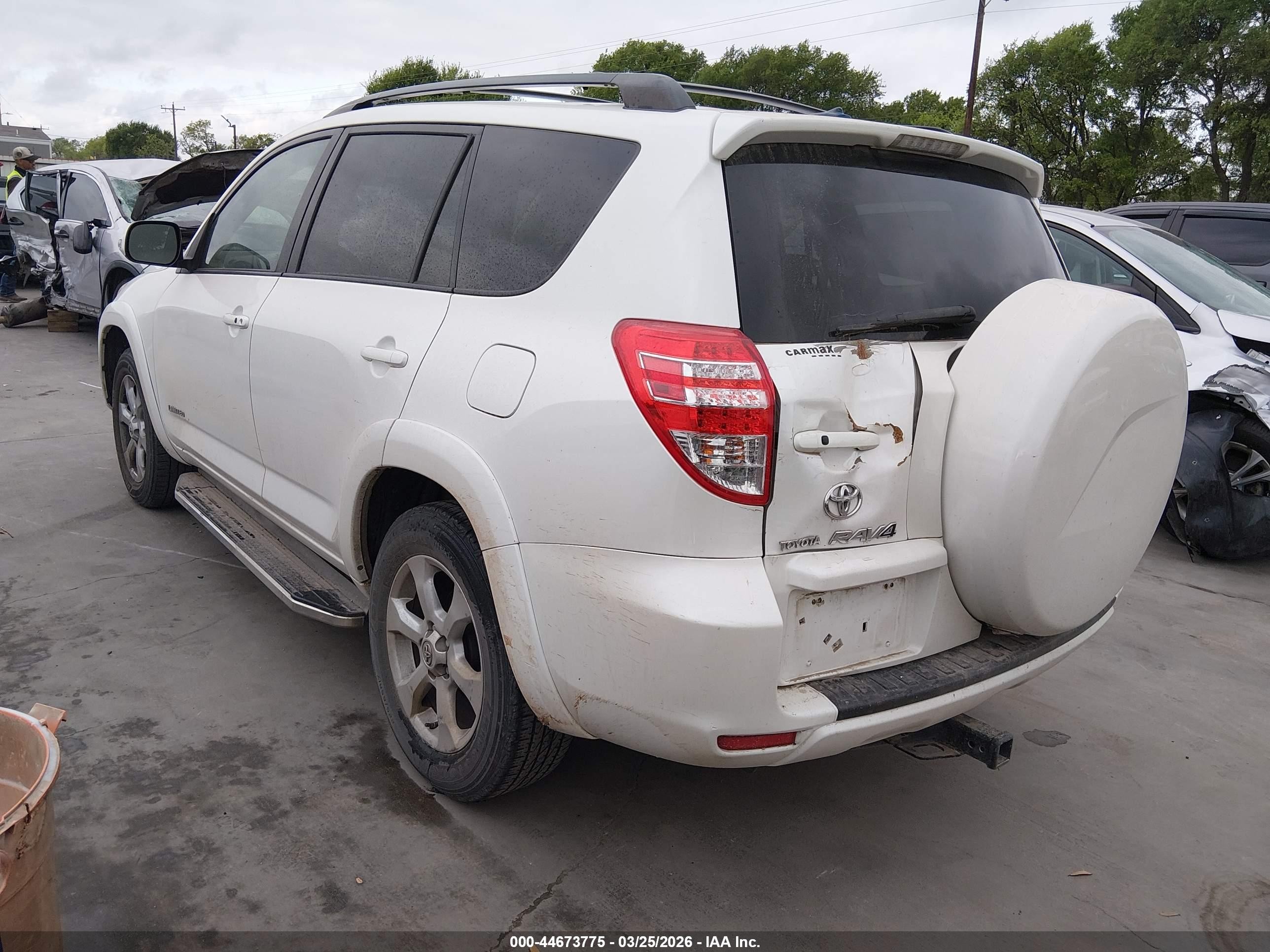 2009 Toyota Rav4 Limited Белый vin: 2T3ZF31V09W007119