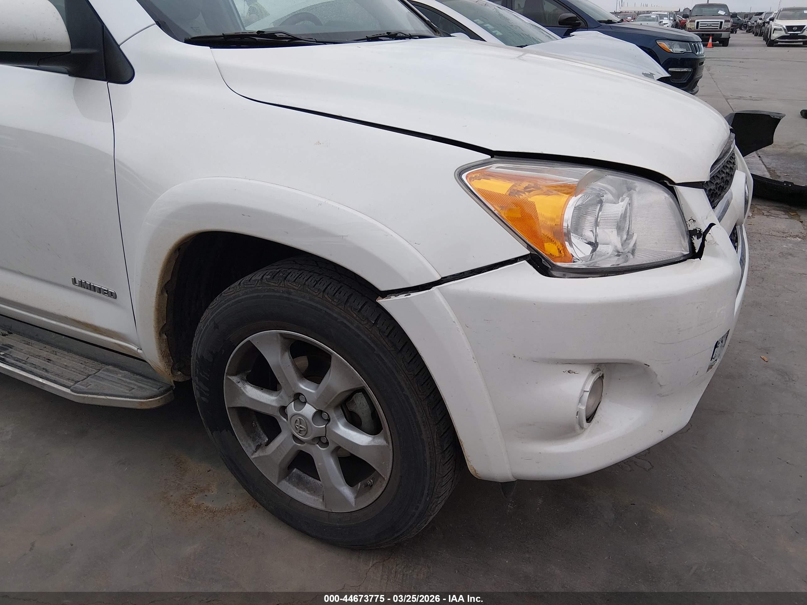 2009 Toyota Rav4 Limited Белый vin: 2T3ZF31V09W007119