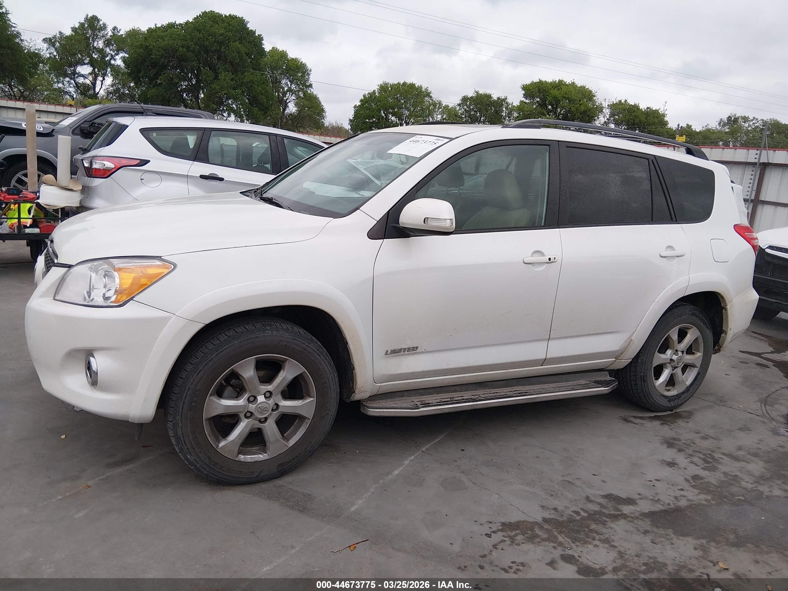 2009 Toyota Rav4 Limited Белый vin: 2T3ZF31V09W007119