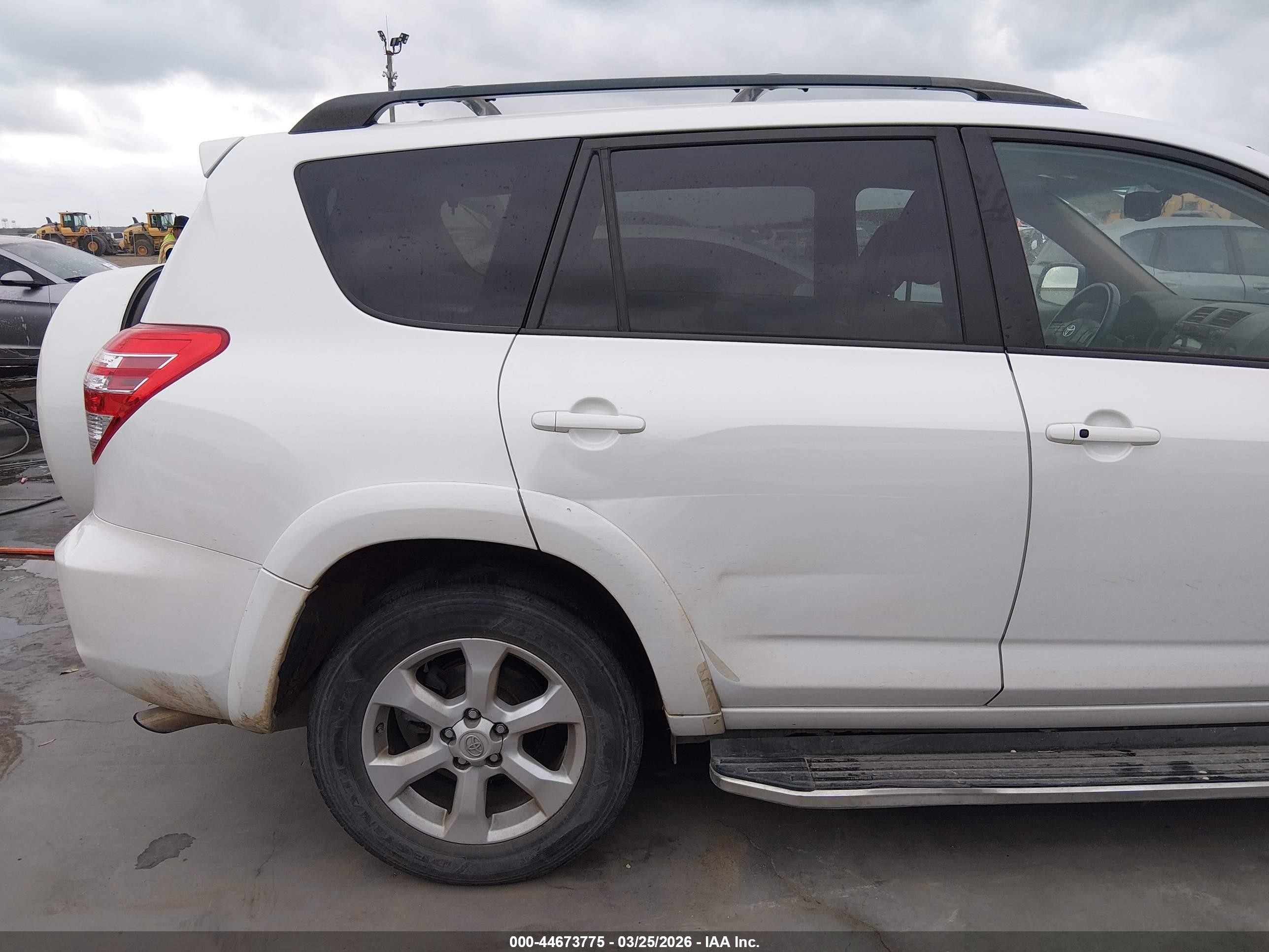 2009 Toyota Rav4 Limited Белый vin: 2T3ZF31V09W007119