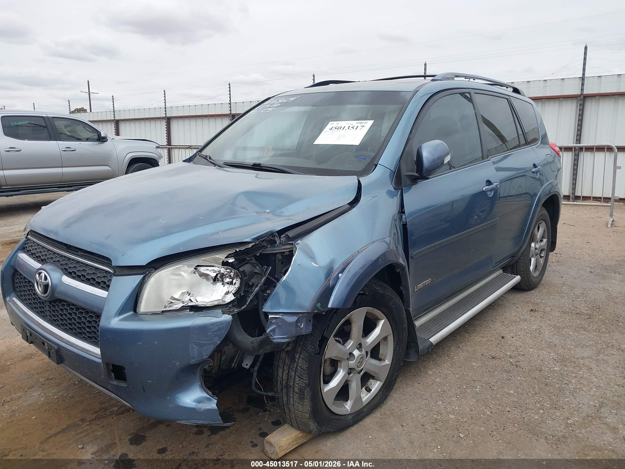 2009 Toyota Rav4 Limited Blue vin: 2T3ZF31V19W008103