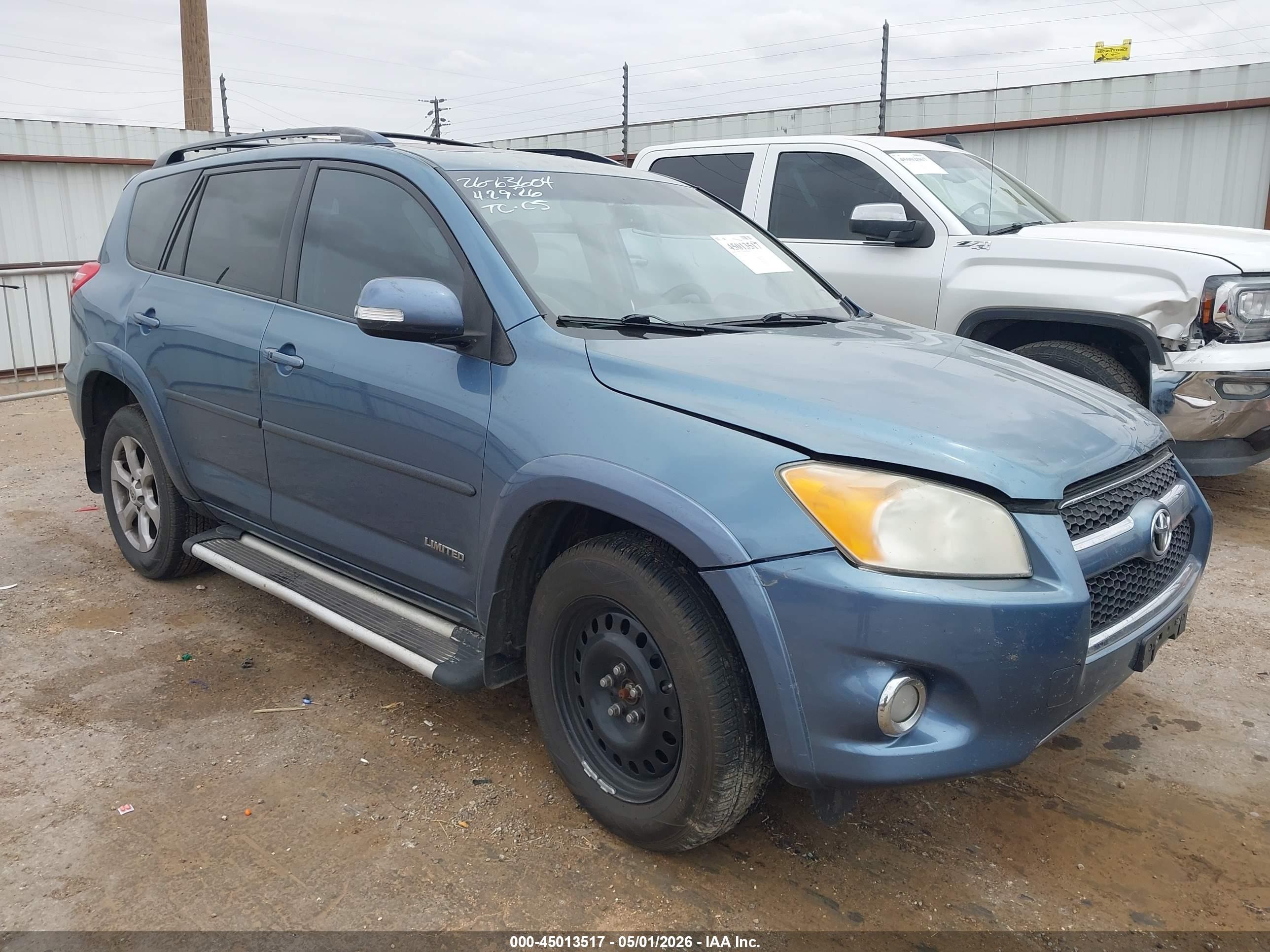 2009 Toyota Rav4 Limited Blue vin: 2T3ZF31V19W008103