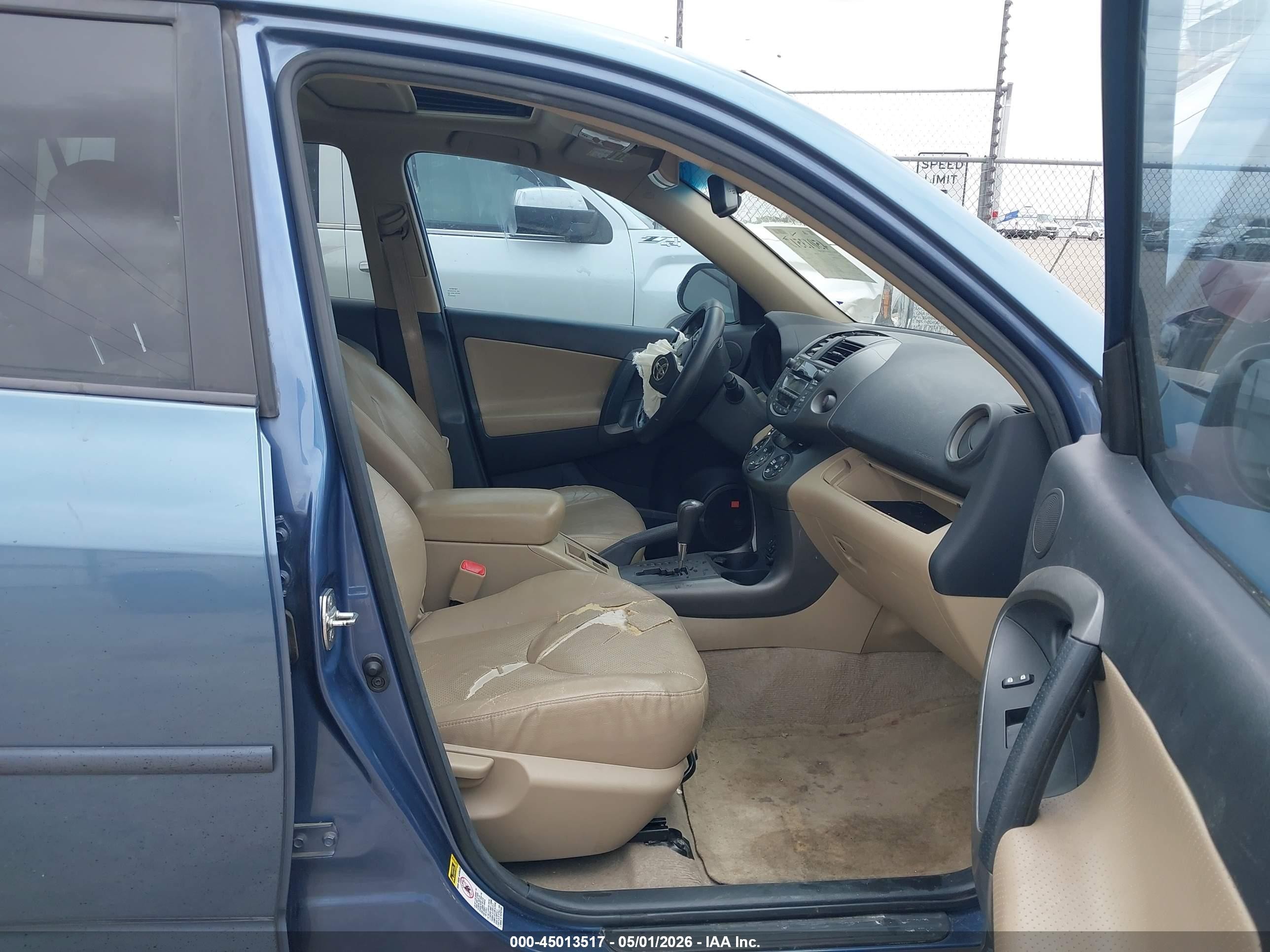2009 Toyota Rav4 Limited Blue vin: 2T3ZF31V19W008103