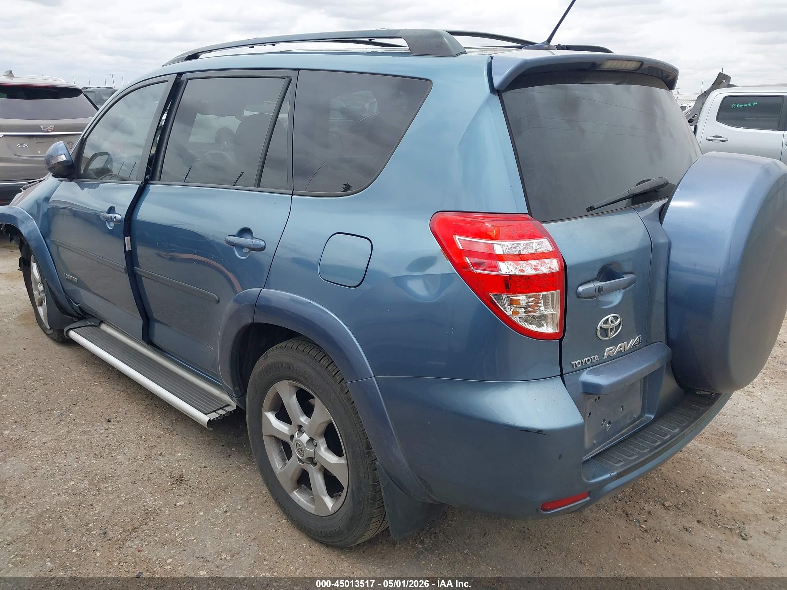 2009 Toyota Rav4 Limited Blue vin: 2T3ZF31V19W008103
