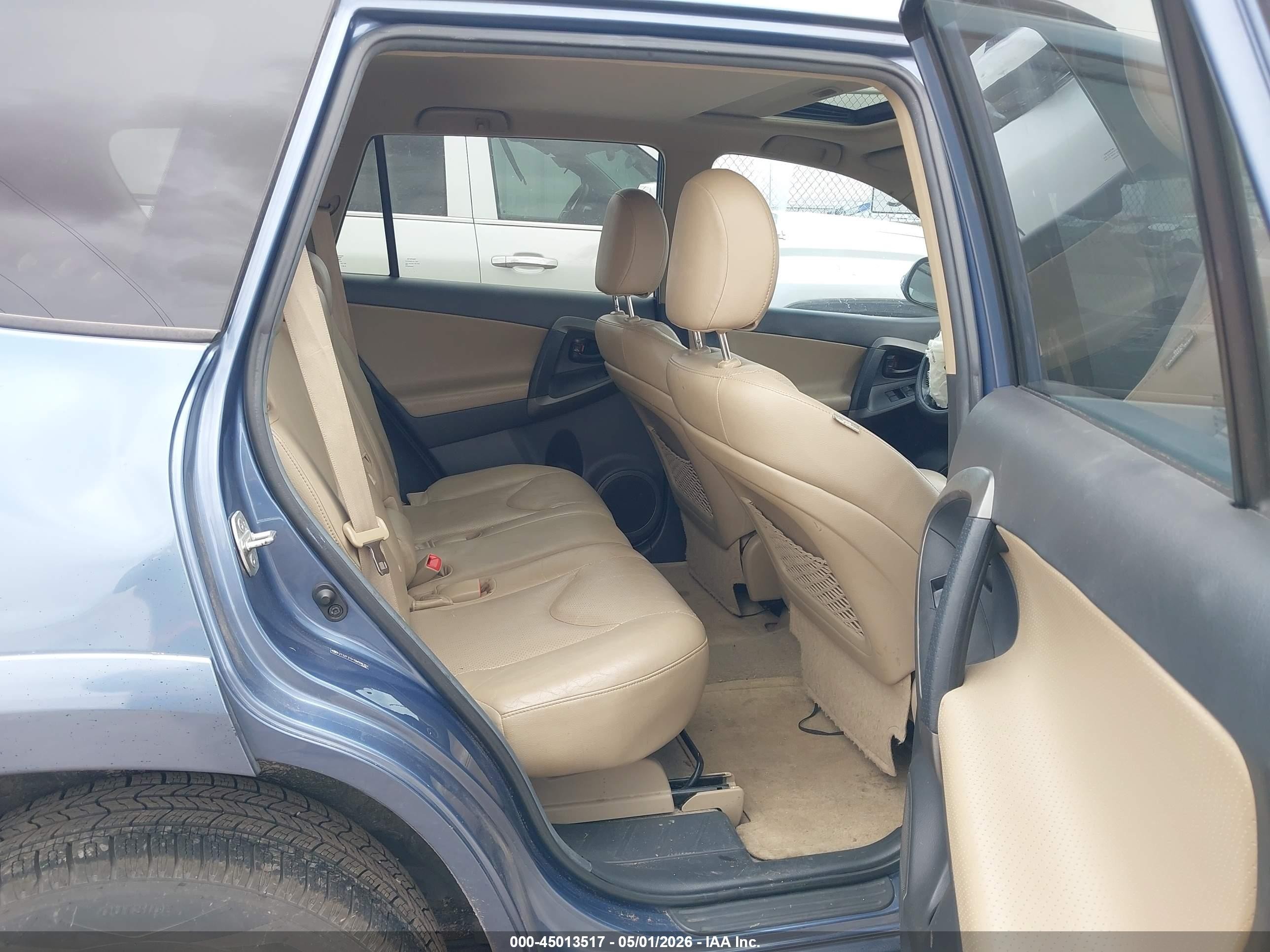 2009 Toyota Rav4 Limited Blue vin: 2T3ZF31V19W008103
