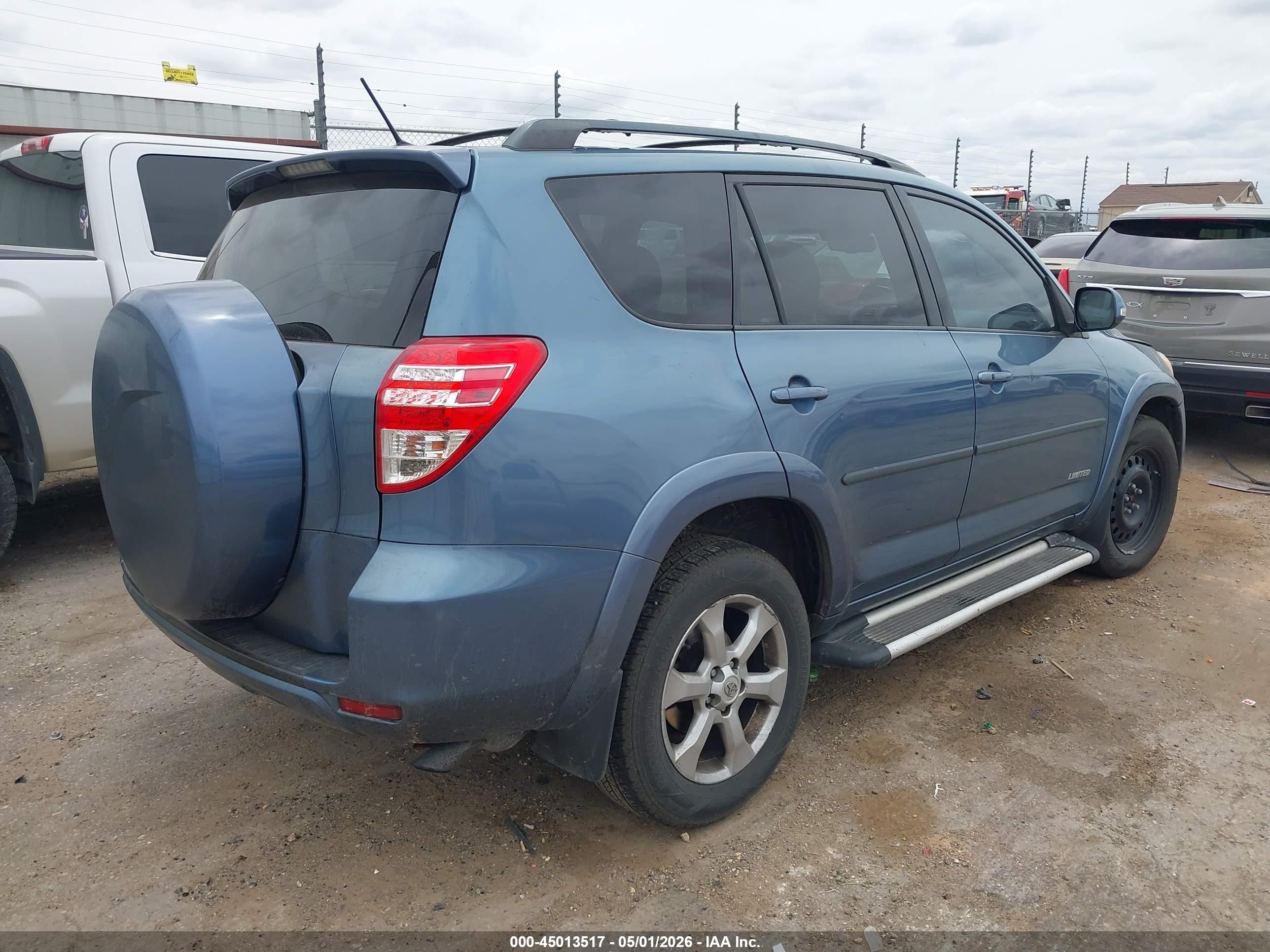 2009 Toyota Rav4 Limited Blue vin: 2T3ZF31V19W008103