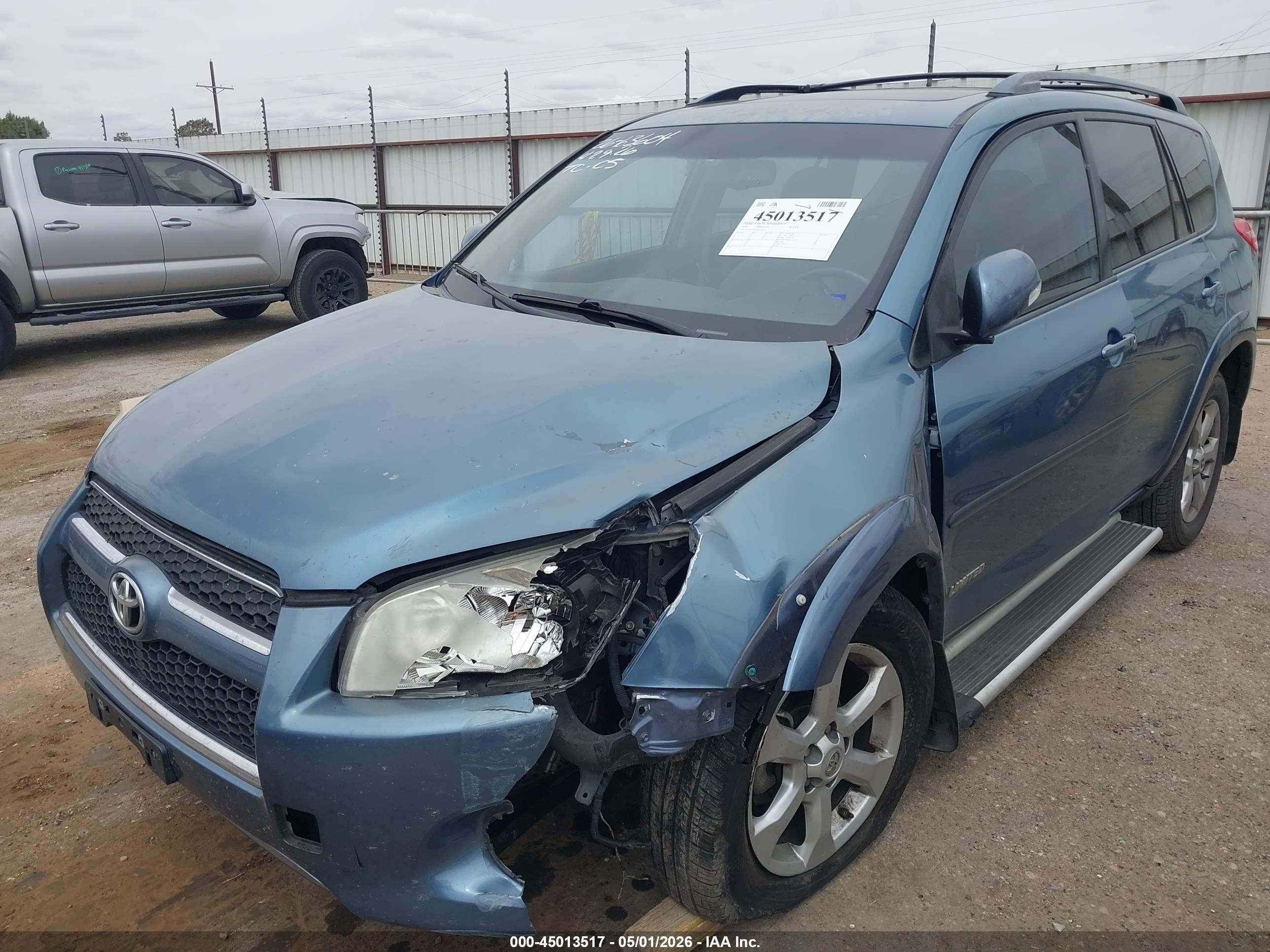 2009 Toyota Rav4 Limited Blue vin: 2T3ZF31V19W008103