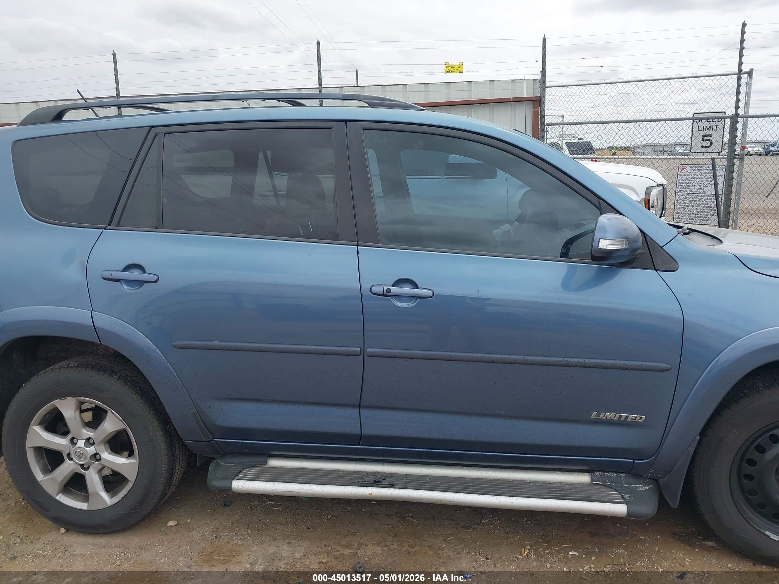 2009 Toyota Rav4 Limited Blue vin: 2T3ZF31V19W008103