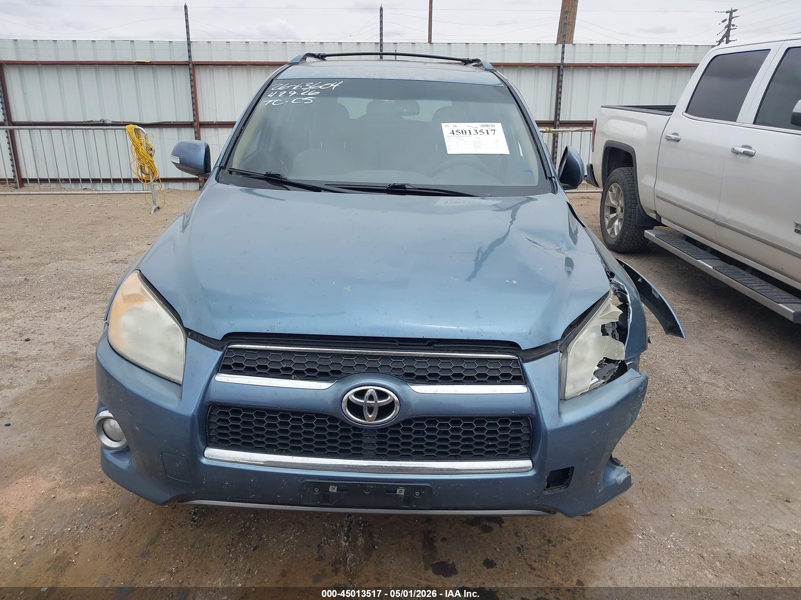 2009 Toyota Rav4 Limited Blue vin: 2T3ZF31V19W008103
