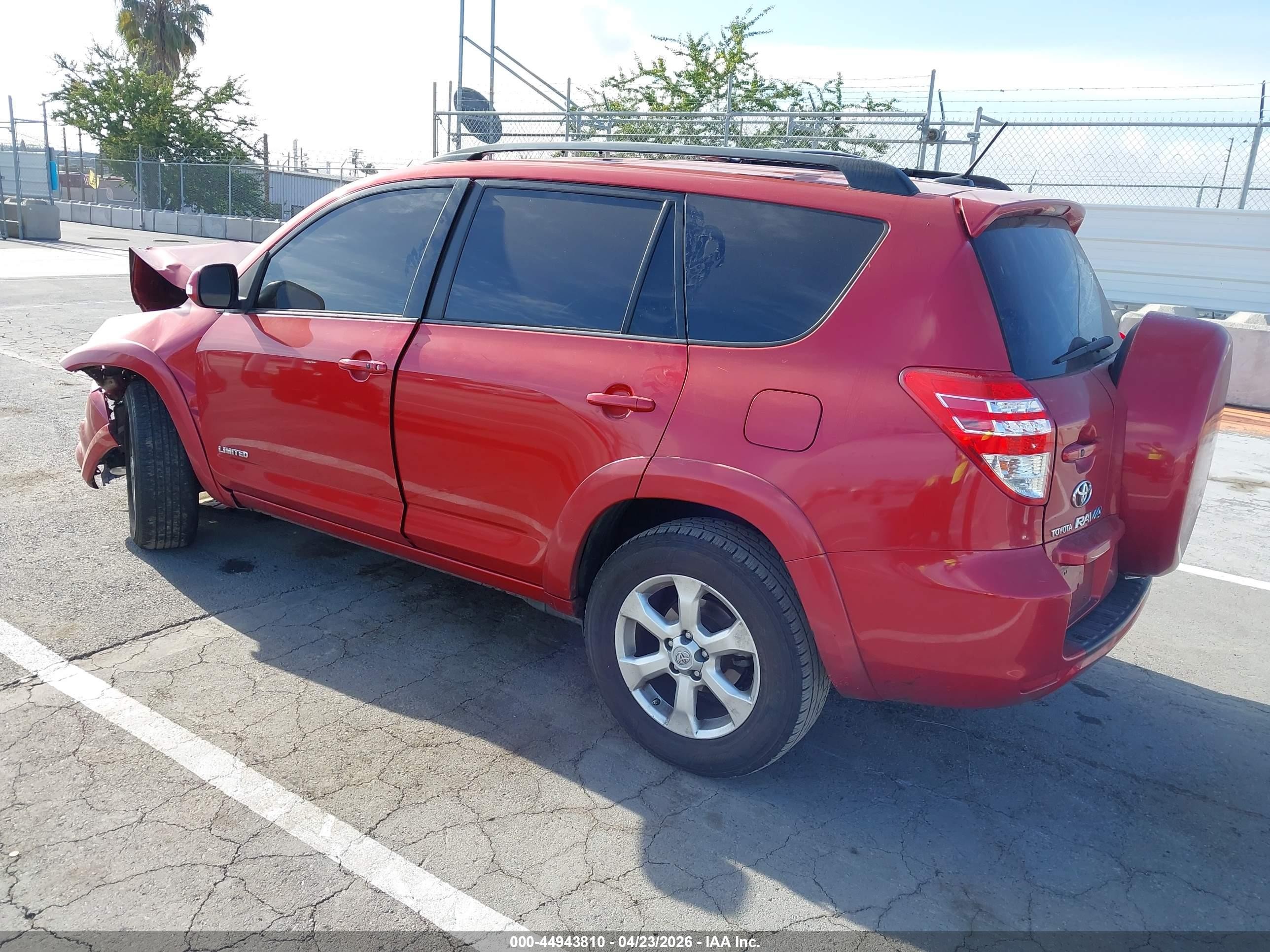 2009 Toyota Rav4 Limited Red vin: 2T3ZF31V29W009194