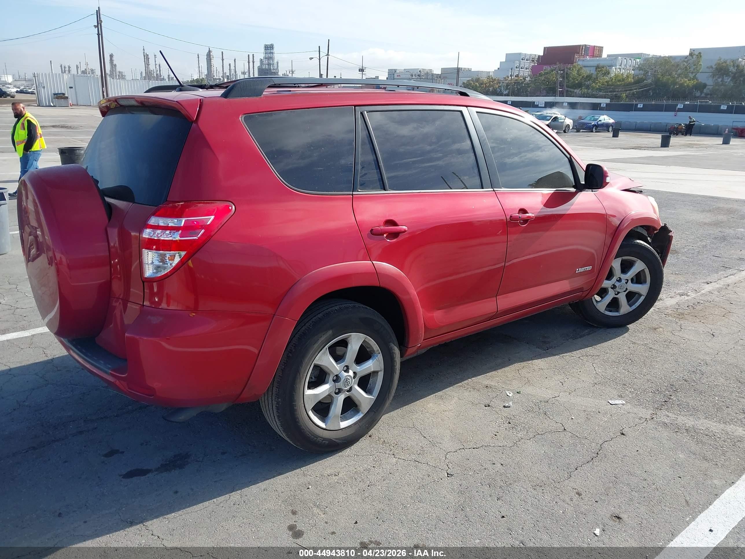 2009 Toyota Rav4 Limited Red vin: 2T3ZF31V29W009194
