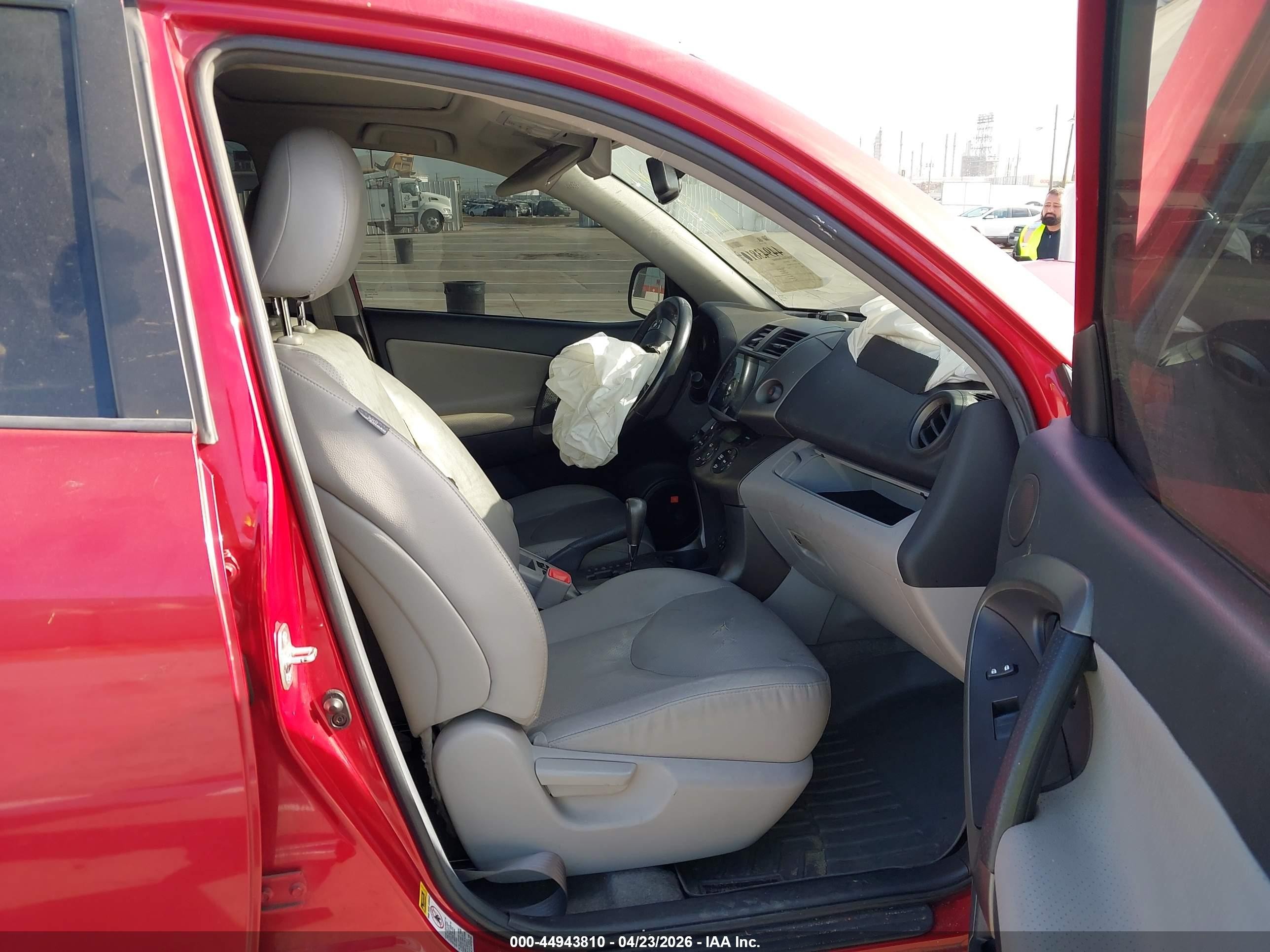 2009 Toyota Rav4 Limited Red vin: 2T3ZF31V29W009194