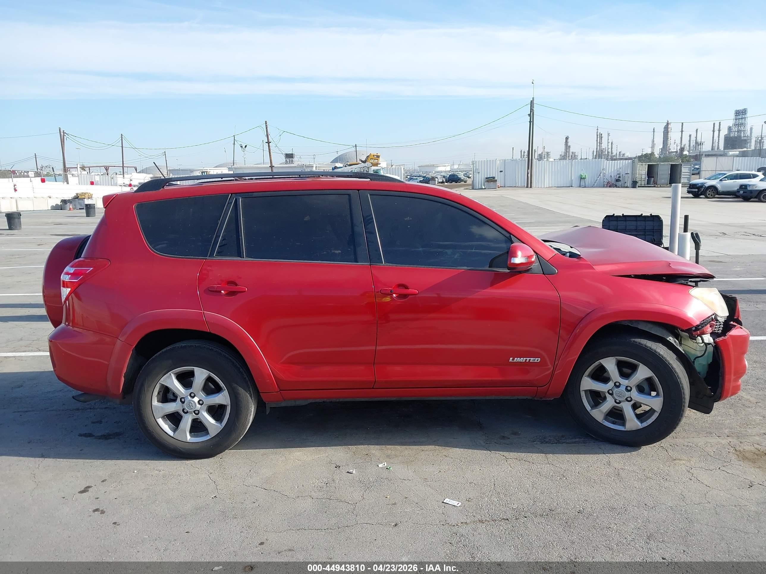 2009 Toyota Rav4 Limited Red vin: 2T3ZF31V29W009194