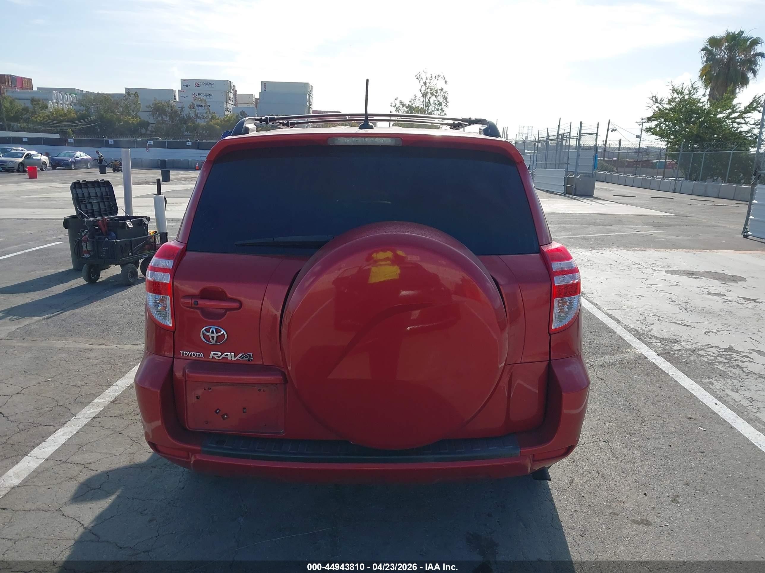 2009 Toyota Rav4 Limited Red vin: 2T3ZF31V29W009194