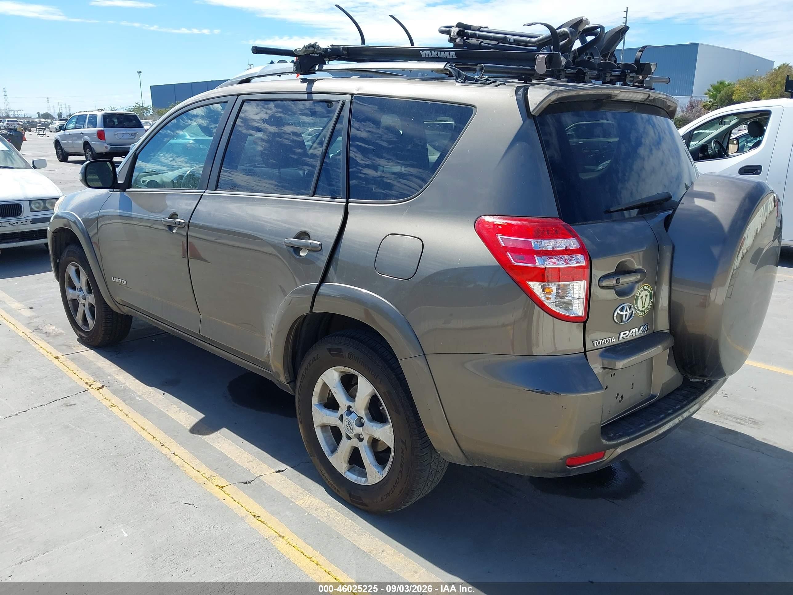 2009 Toyota Rav4 Limited Brown vin: 2T3ZF31V29W012094