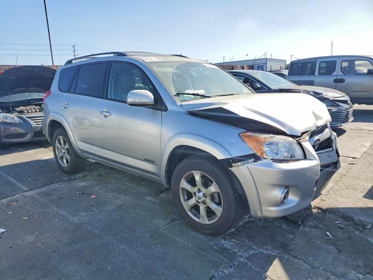 2009 Toyota Rav4 Limited Silver vin: 2T3ZF31V49W005342