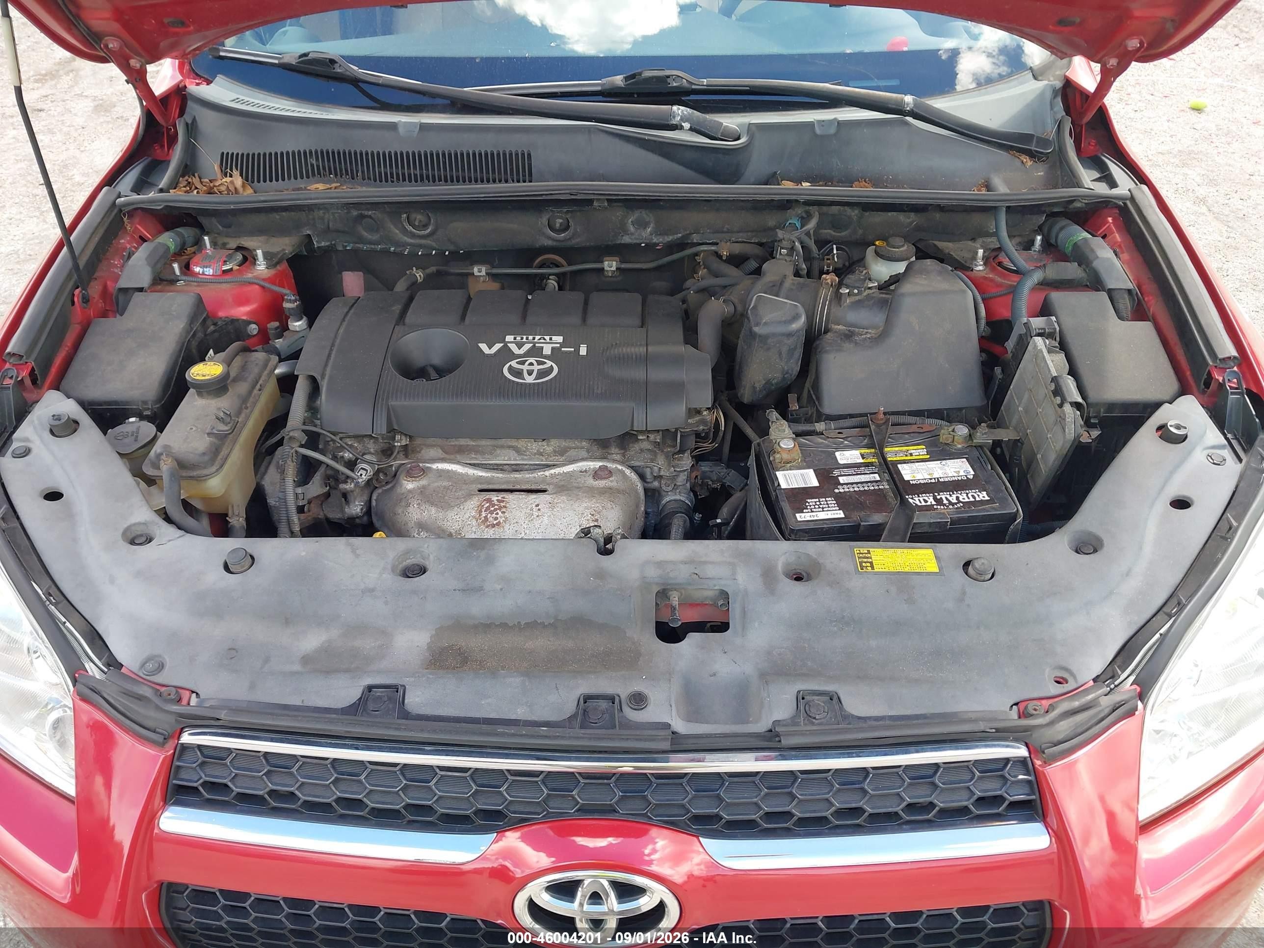 2009 Toyota Rav4 Limited Red vin: 2T3ZF31V59W002532