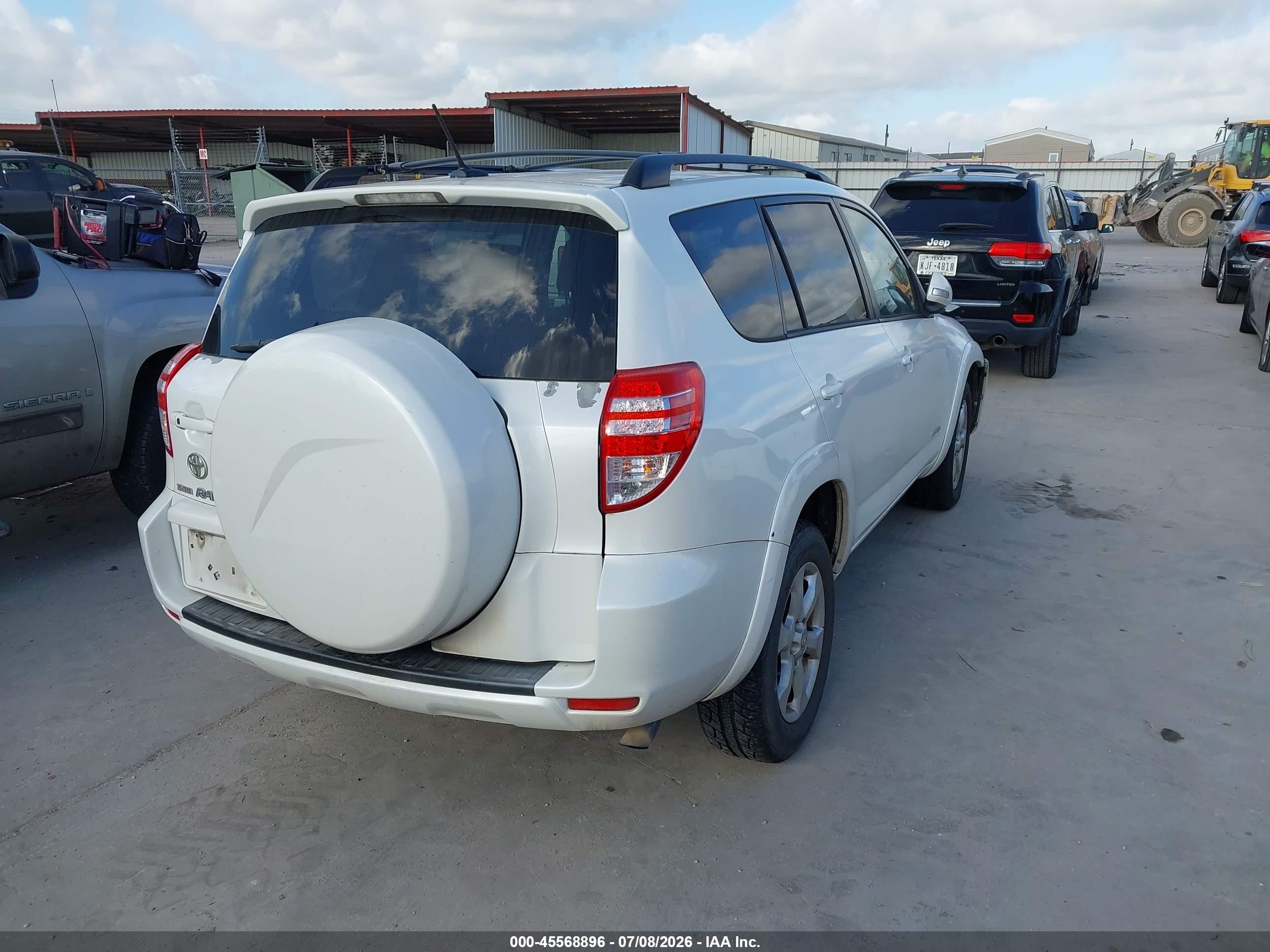 2009 Toyota Rav4 Limited White vin: 2T3ZF31V89W006851