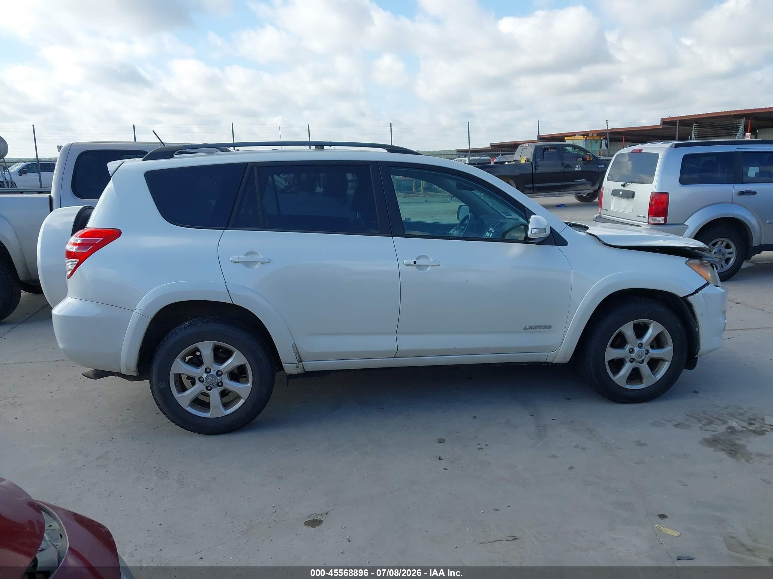 2009 Toyota Rav4 Limited White vin: 2T3ZF31V89W006851