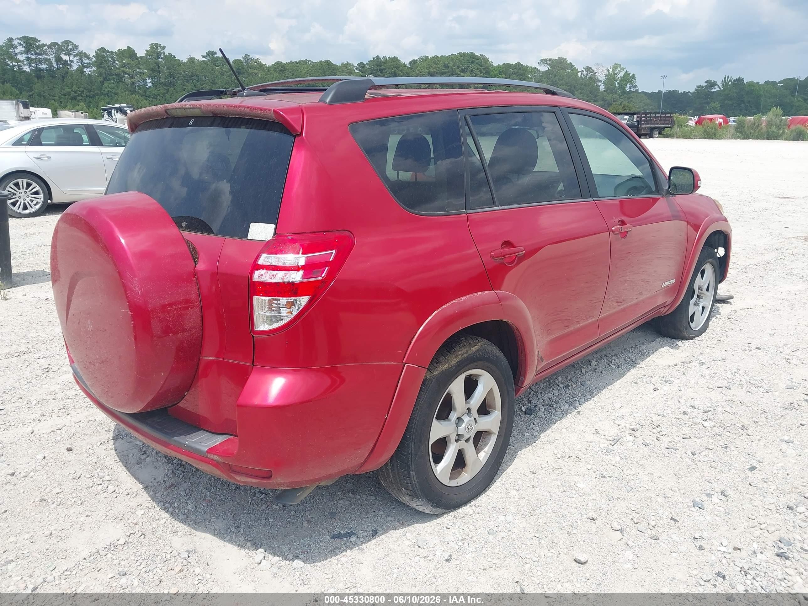2009 Toyota Rav4 Limited Maroon vin: 2T3ZF31V89W013864