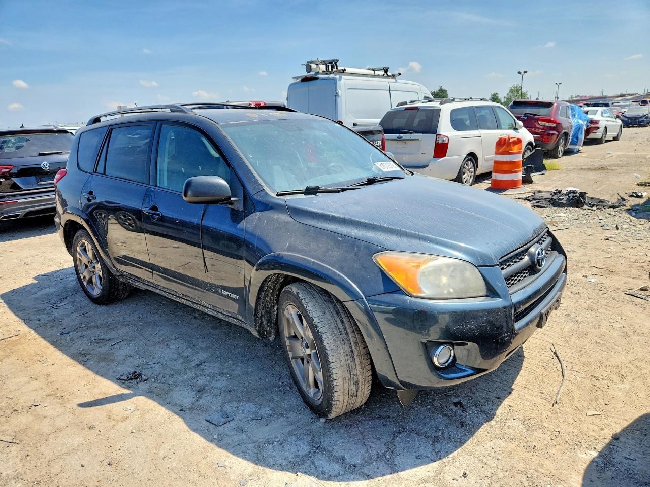2009 Toyota Rav4 Sport Gray vin: 2T3ZF32V49W006666