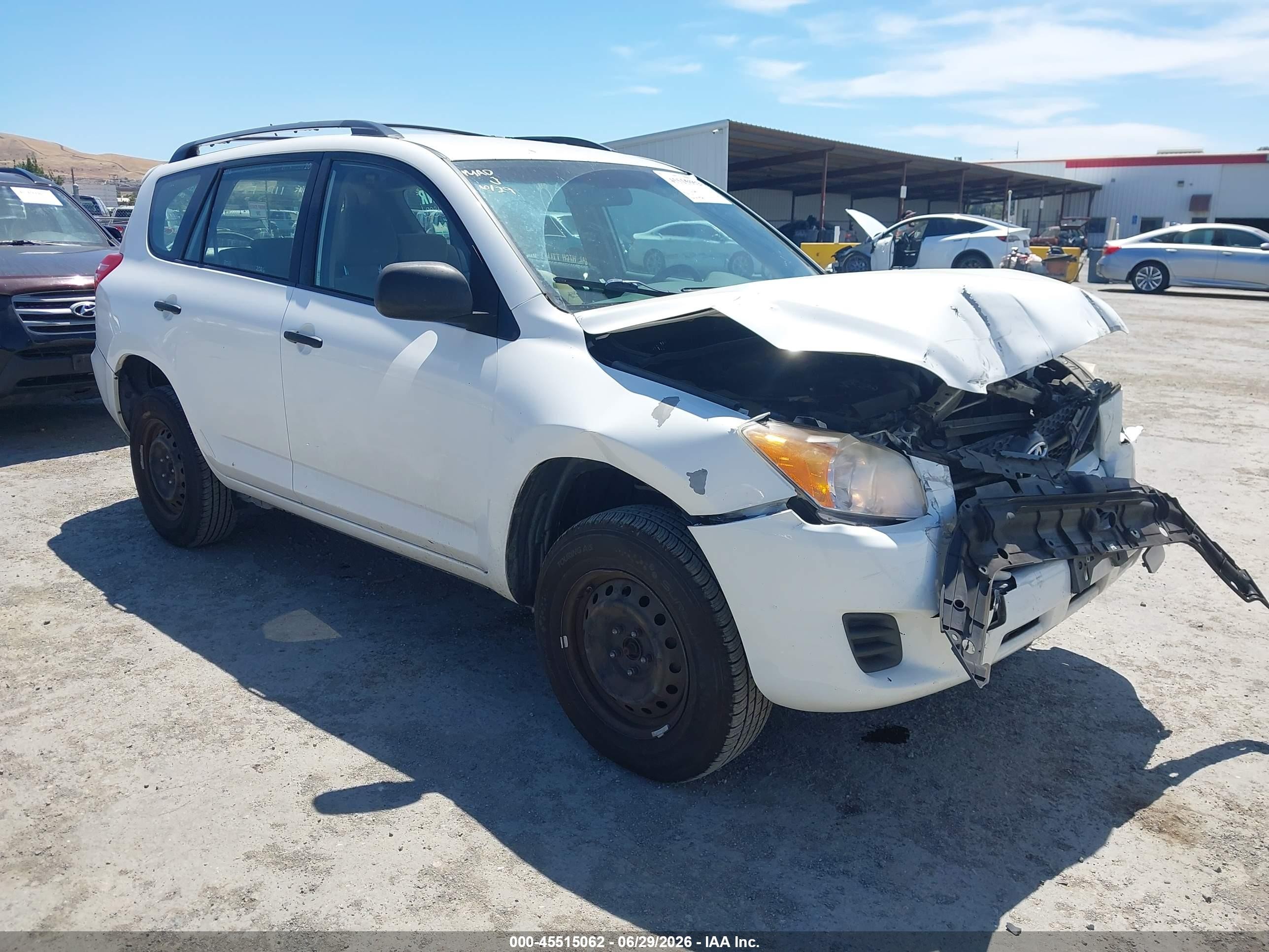 2009 Toyota Rav4   Белый vin: 2T3ZF33V09W008722