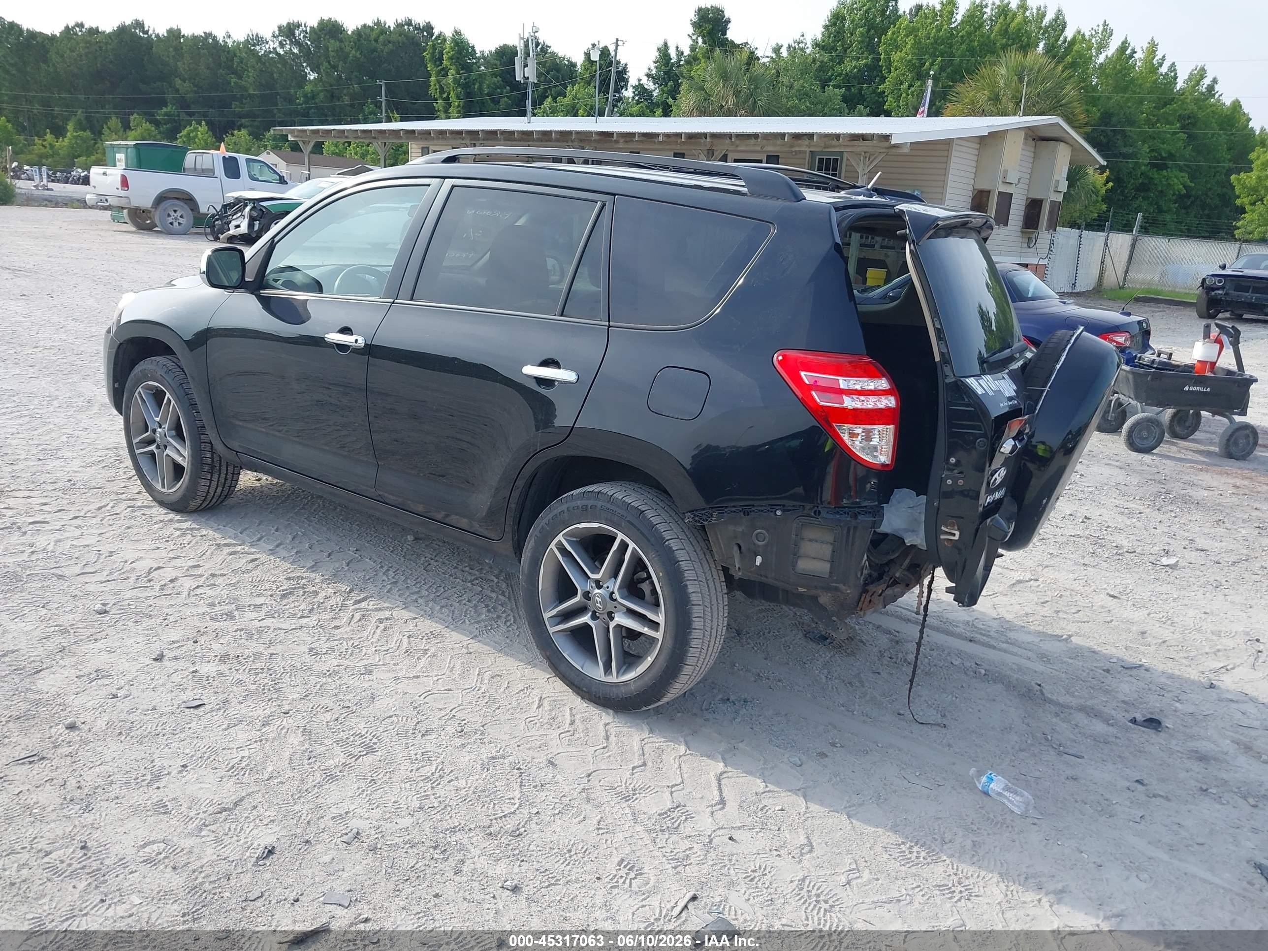 2009 Toyota Rav4 Черный vin: 2T3ZF33V49W004687