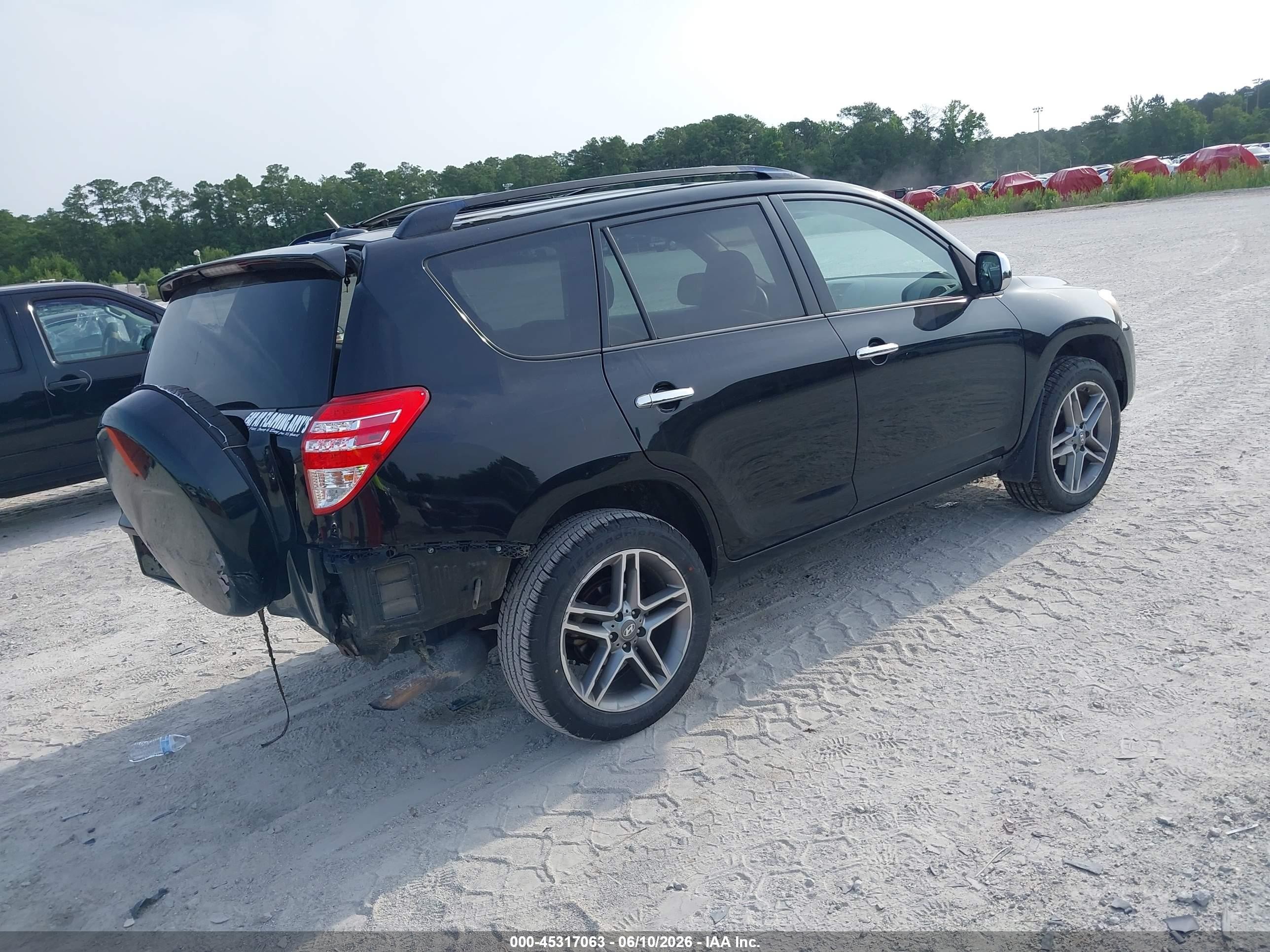 2009 Toyota Rav4 Черный vin: 2T3ZF33V49W004687