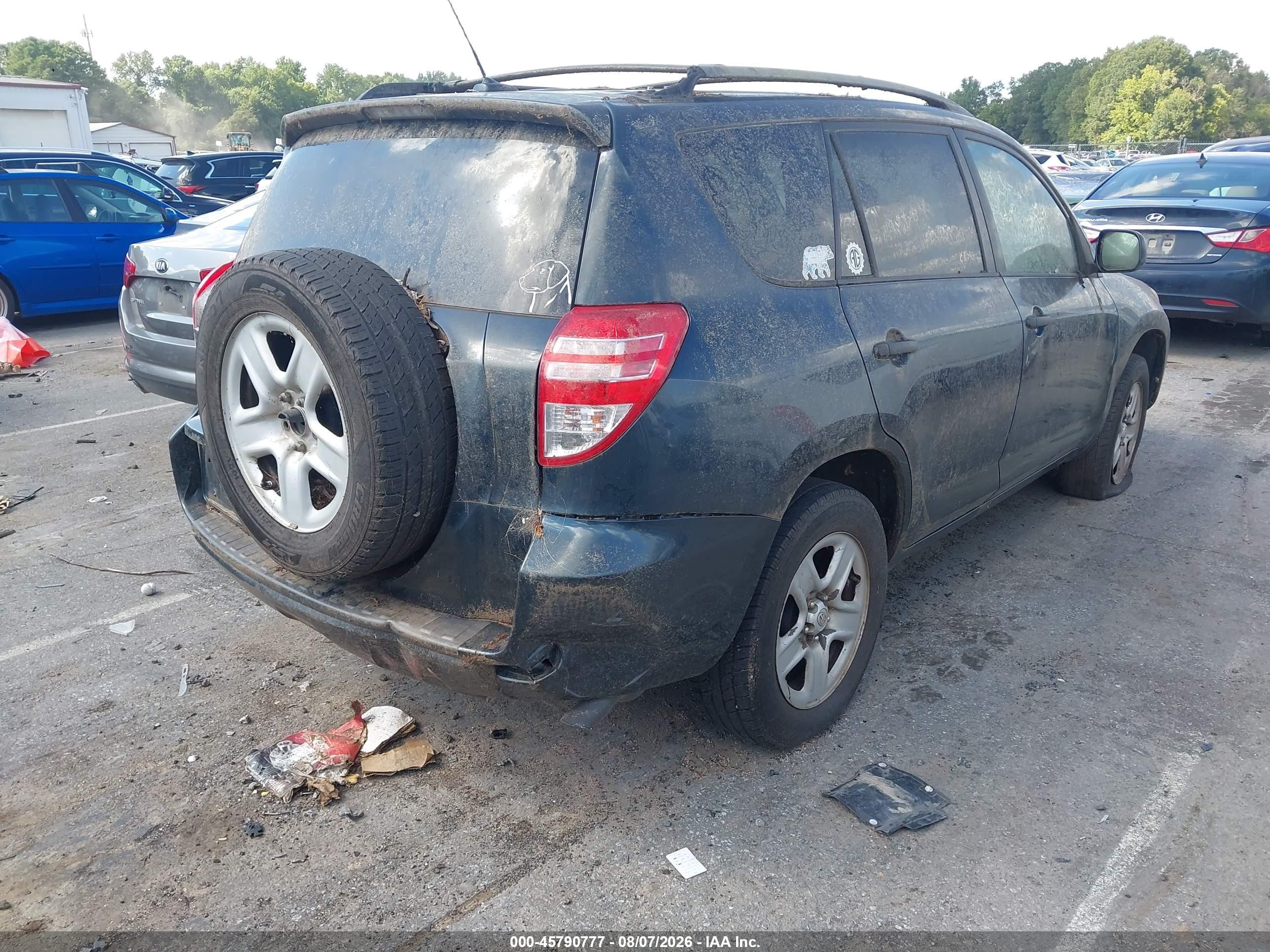 2009 Toyota Rav4   Blue vin: 2T3ZF33V49W008139