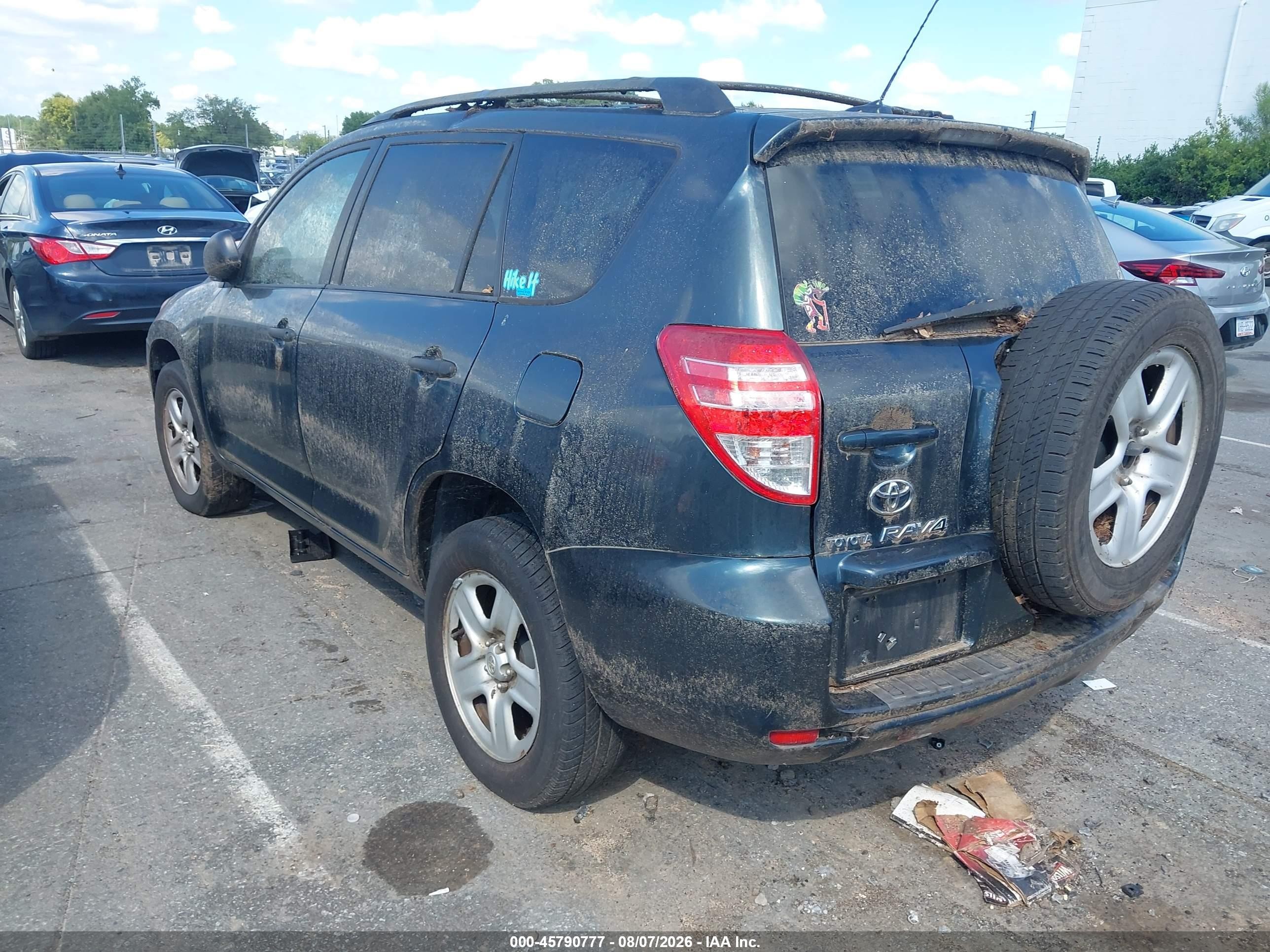 2009 Toyota Rav4   Blue vin: 2T3ZF33V49W008139