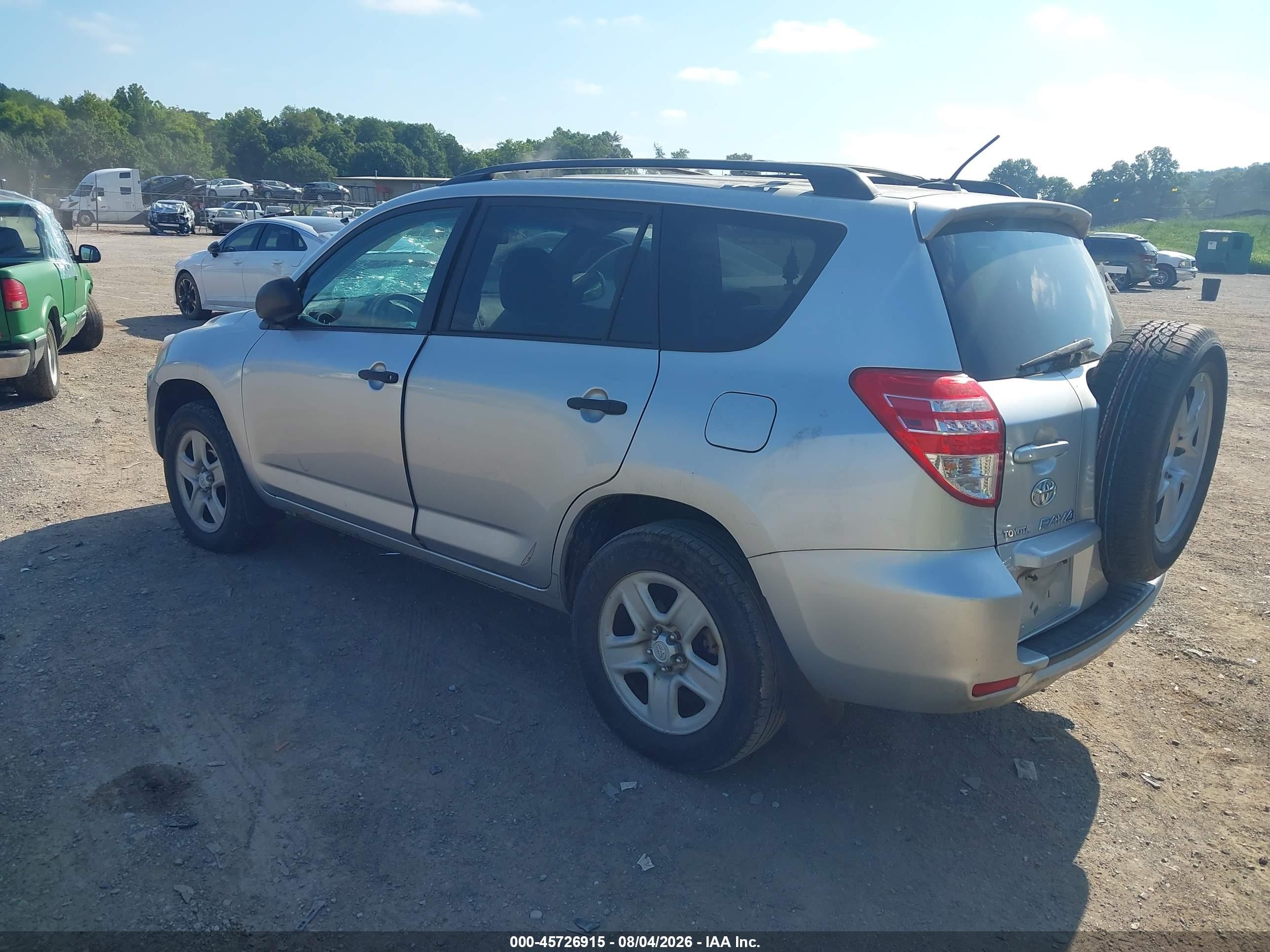 2009 Toyota Rav4   Silver vin: 2T3ZF33V79W005428