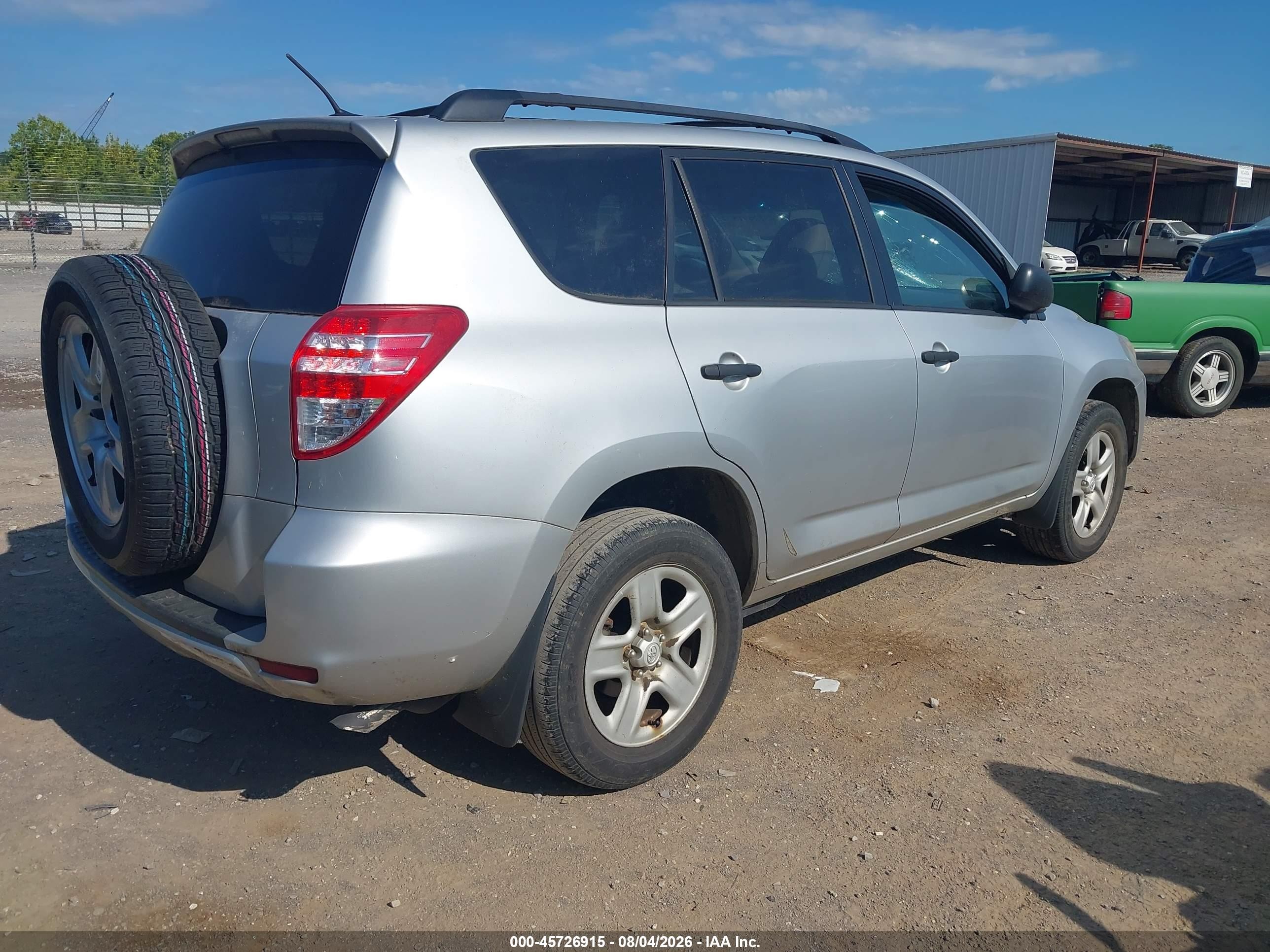 2009 Toyota Rav4   Silver vin: 2T3ZF33V79W005428