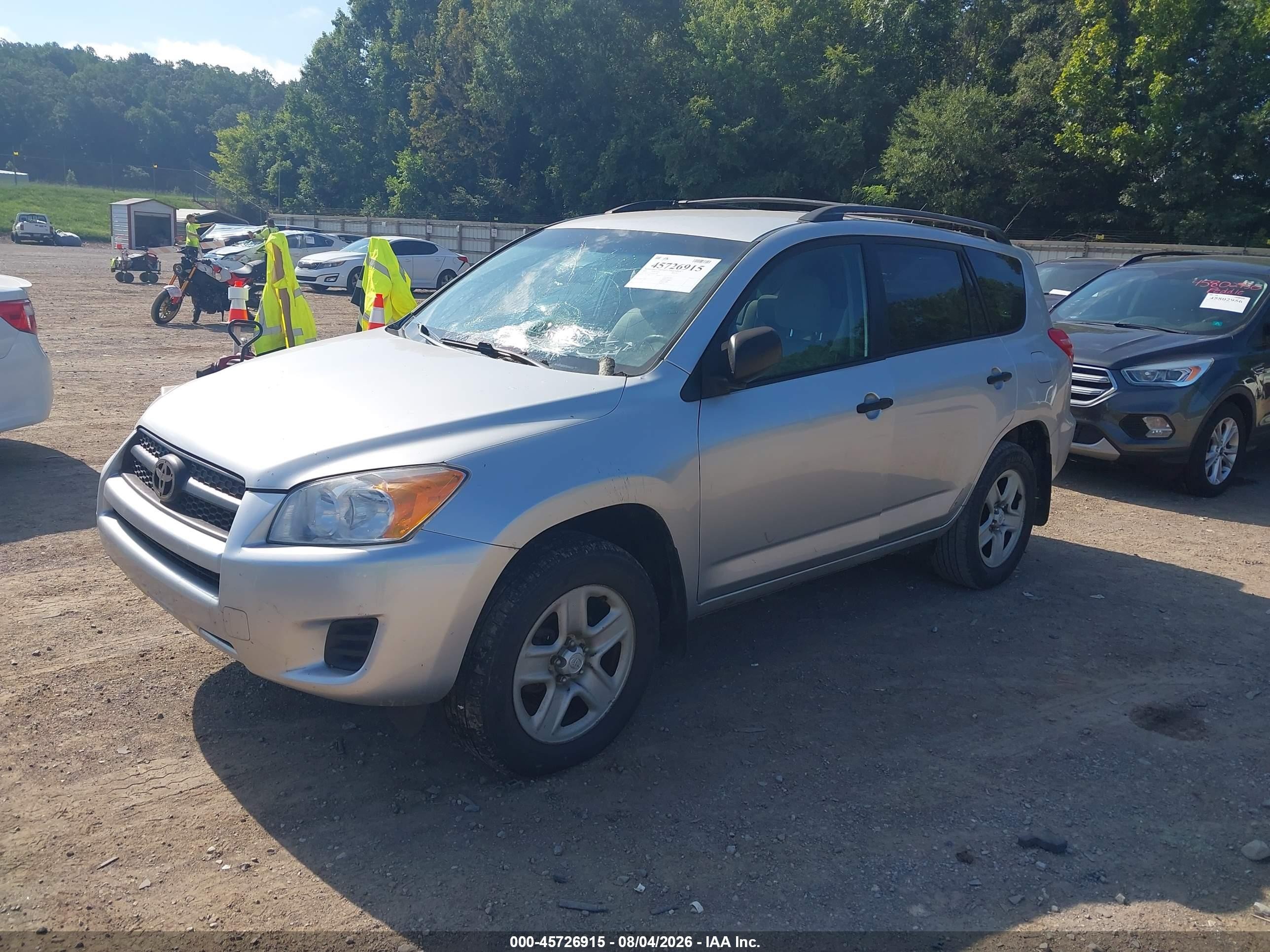 2009 Toyota Rav4   Silver vin: 2T3ZF33V79W005428