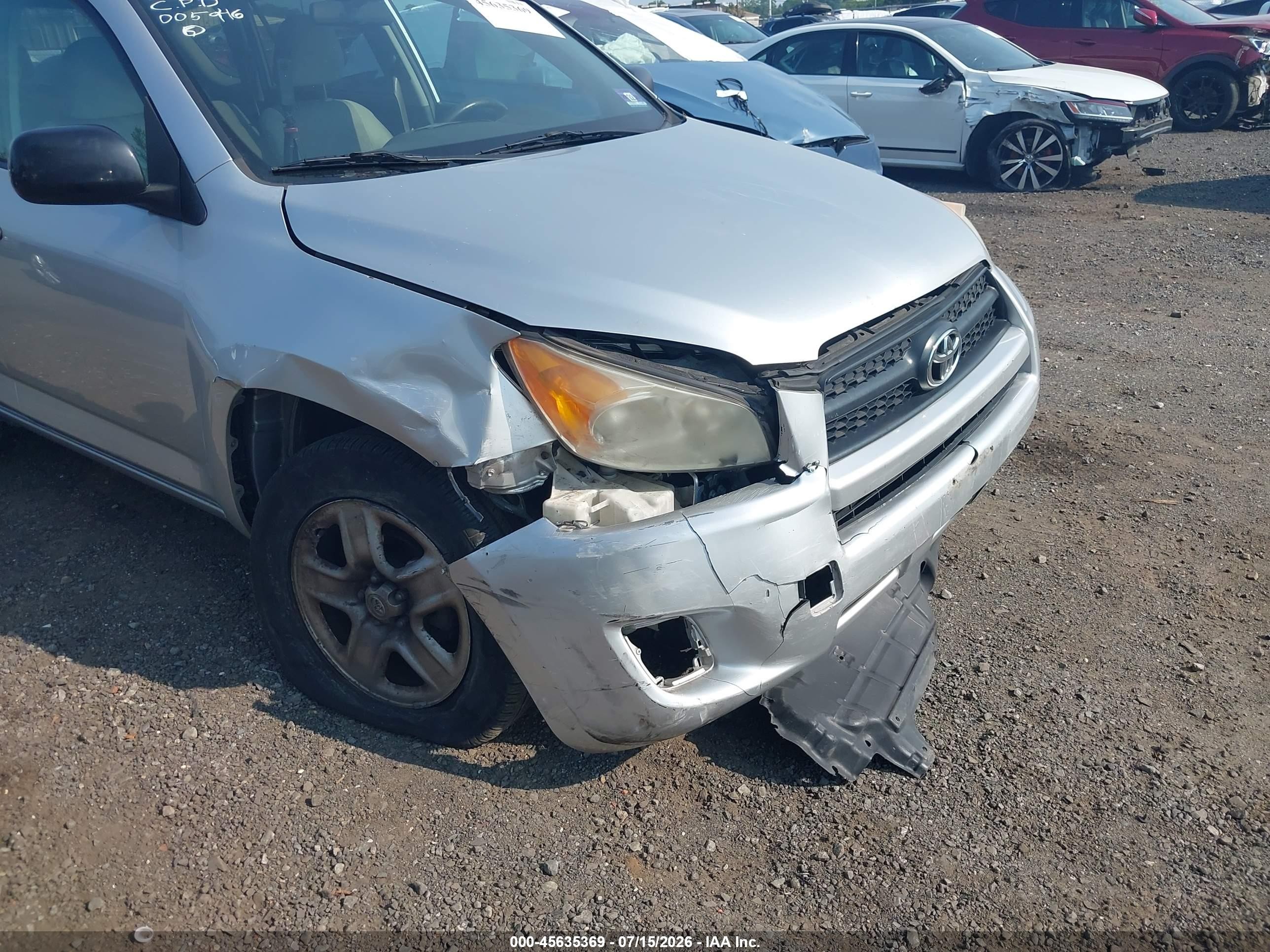 2009 Toyota Rav4   Silver vin: 2T3ZF33V79W005946
