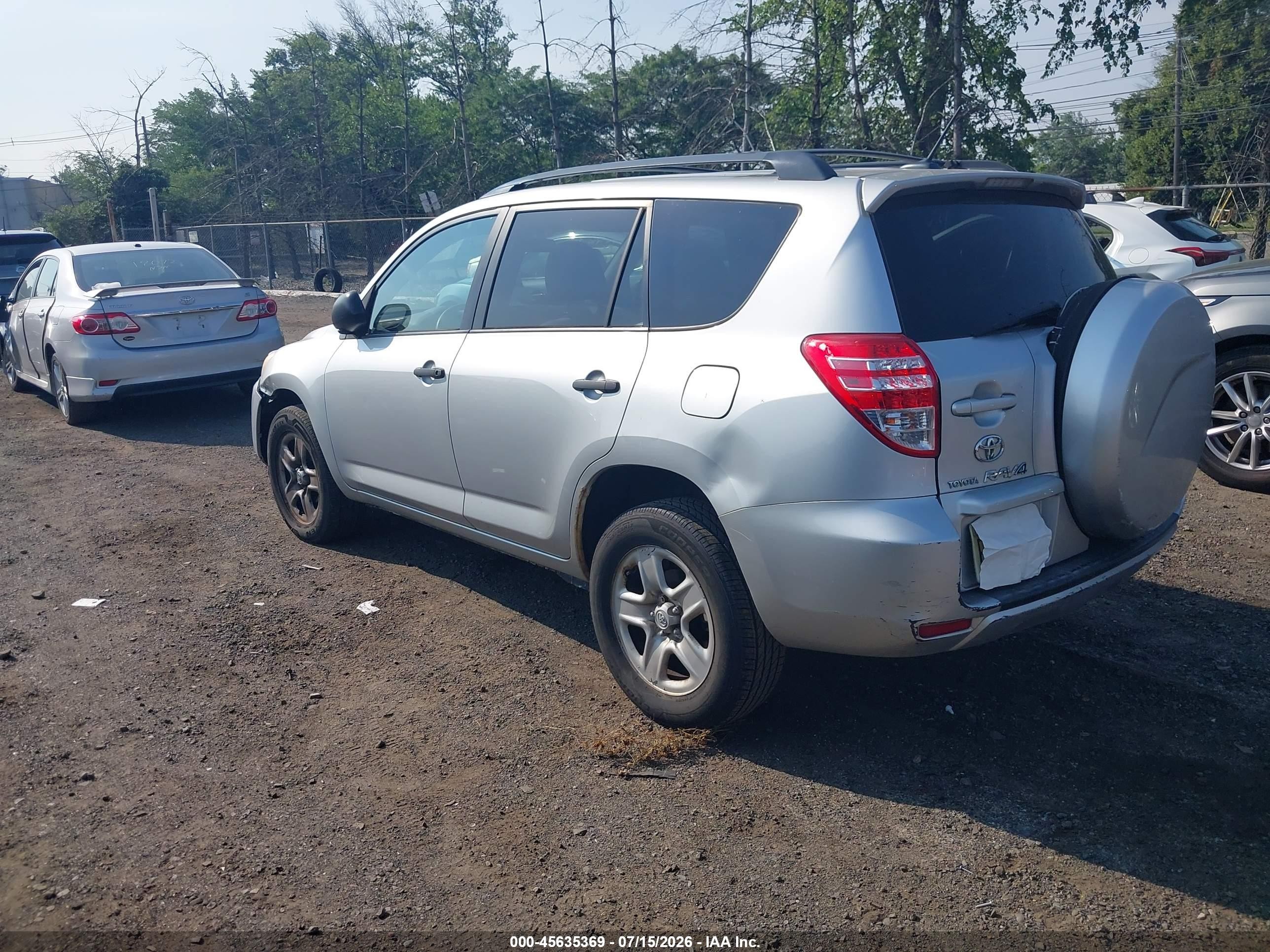 2009 Toyota Rav4   Silver vin: 2T3ZF33V79W005946