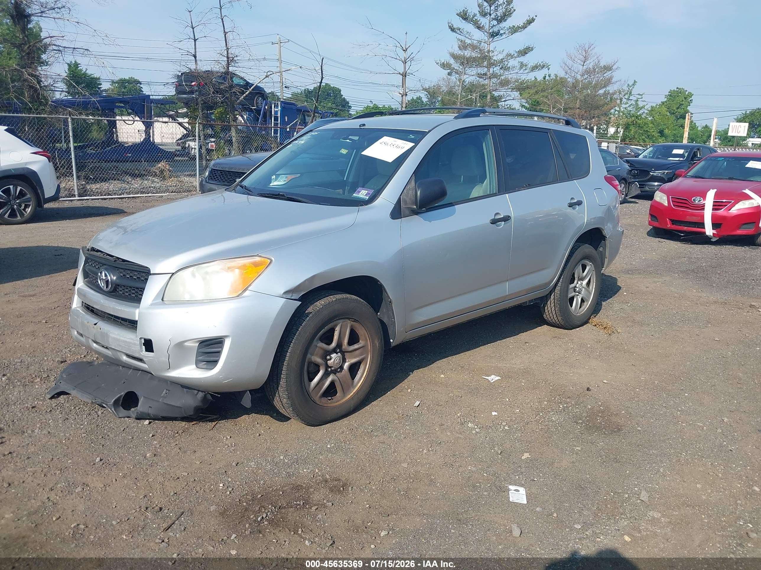 2009 Toyota Rav4   Silver vin: 2T3ZF33V79W005946