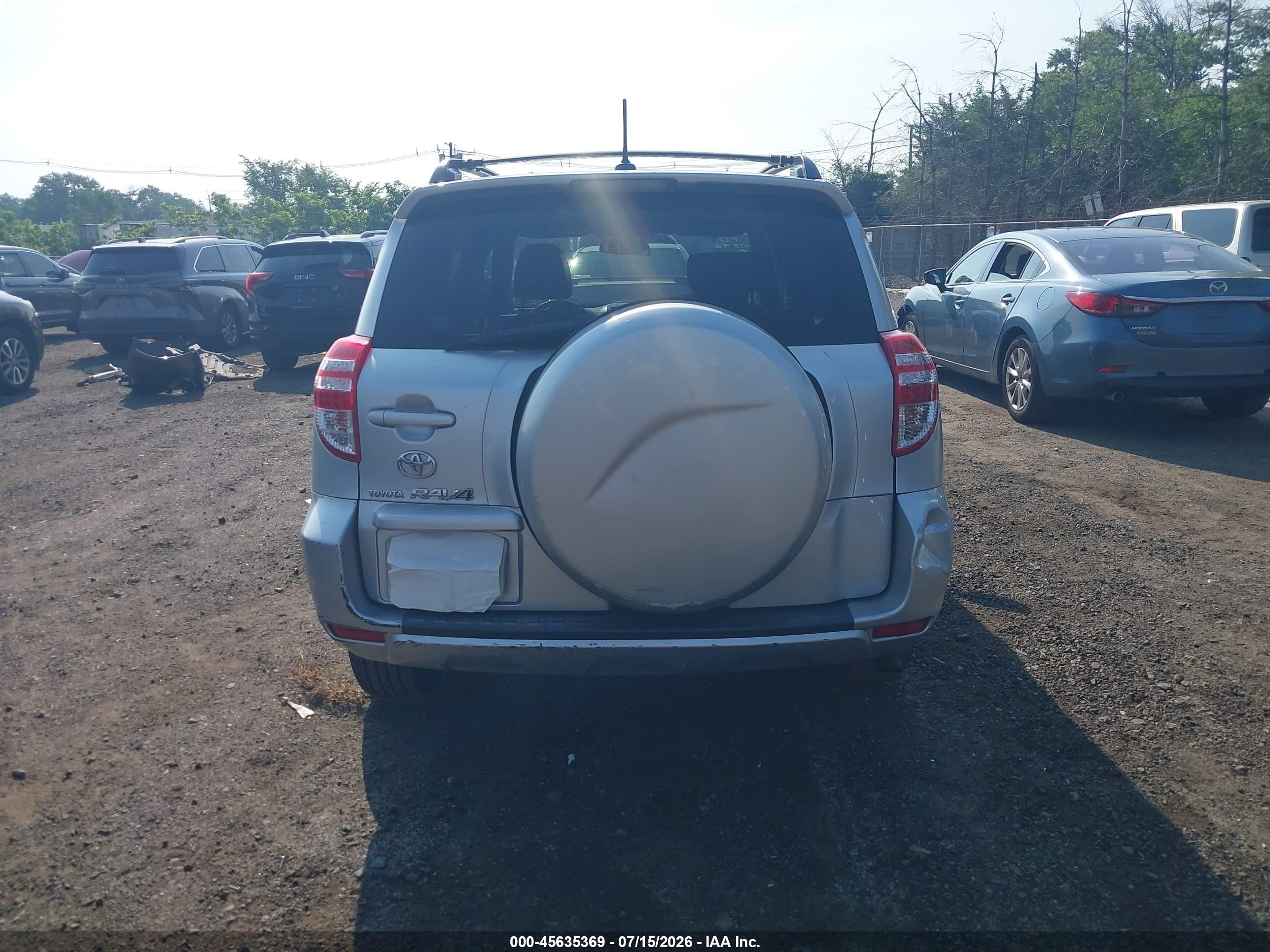 2009 Toyota Rav4   Silver vin: 2T3ZF33V79W005946