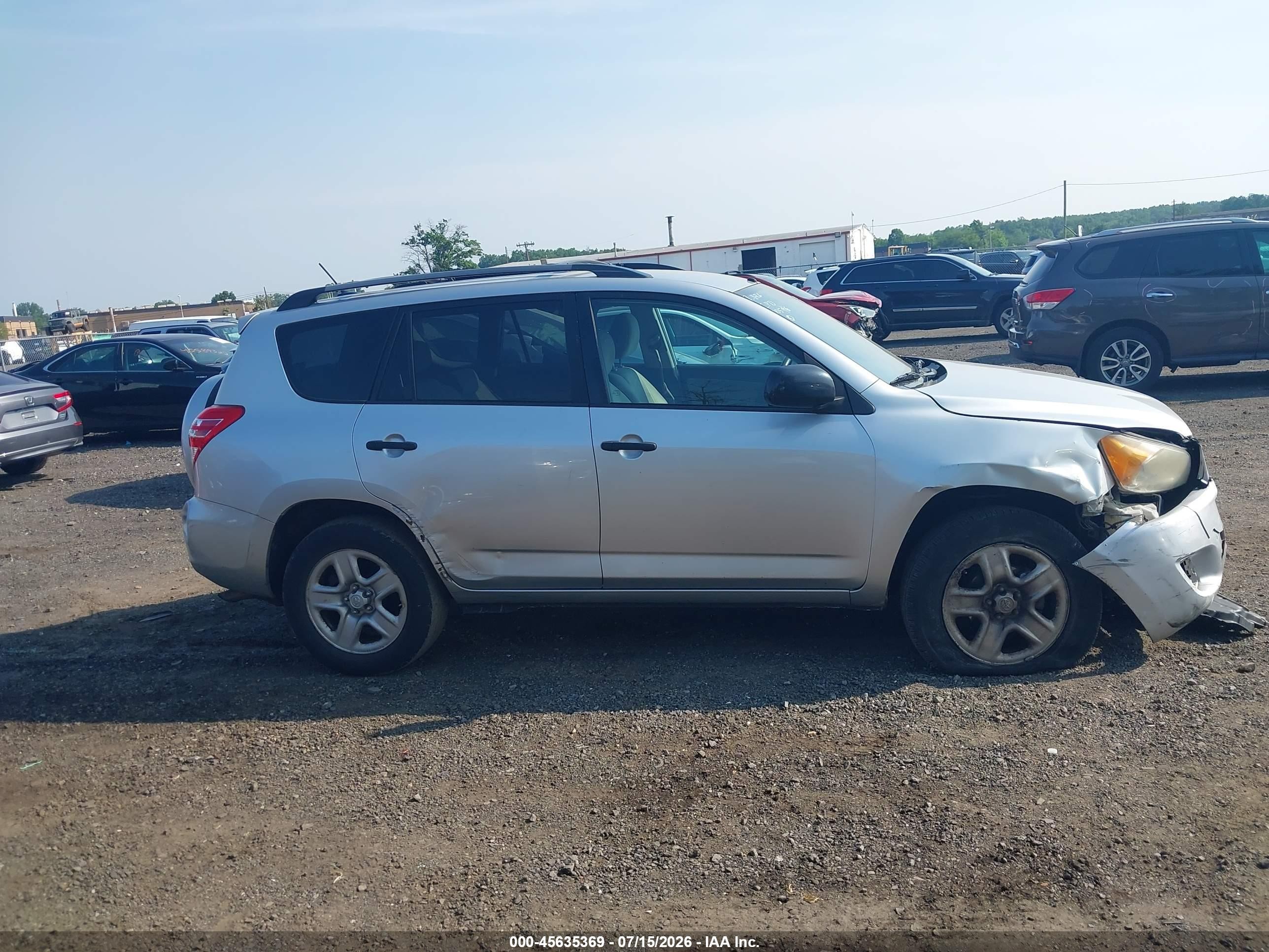 2009 Toyota Rav4   Silver vin: 2T3ZF33V79W005946