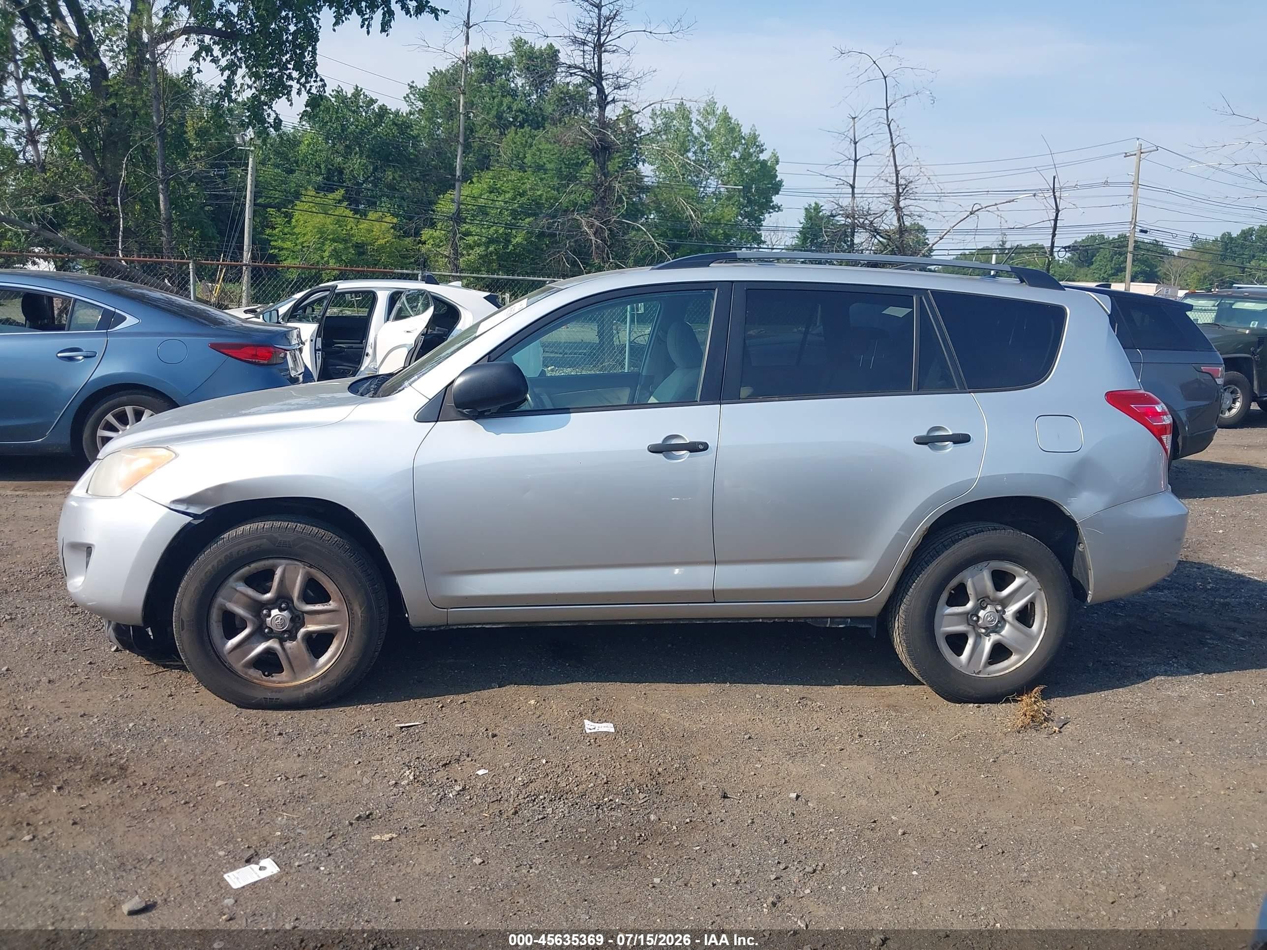 2009 Toyota Rav4   Silver vin: 2T3ZF33V79W005946