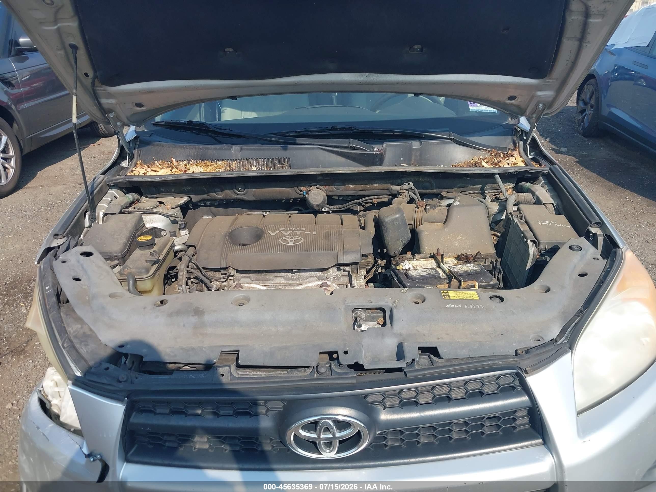 2009 Toyota Rav4   Silver vin: 2T3ZF33V79W005946